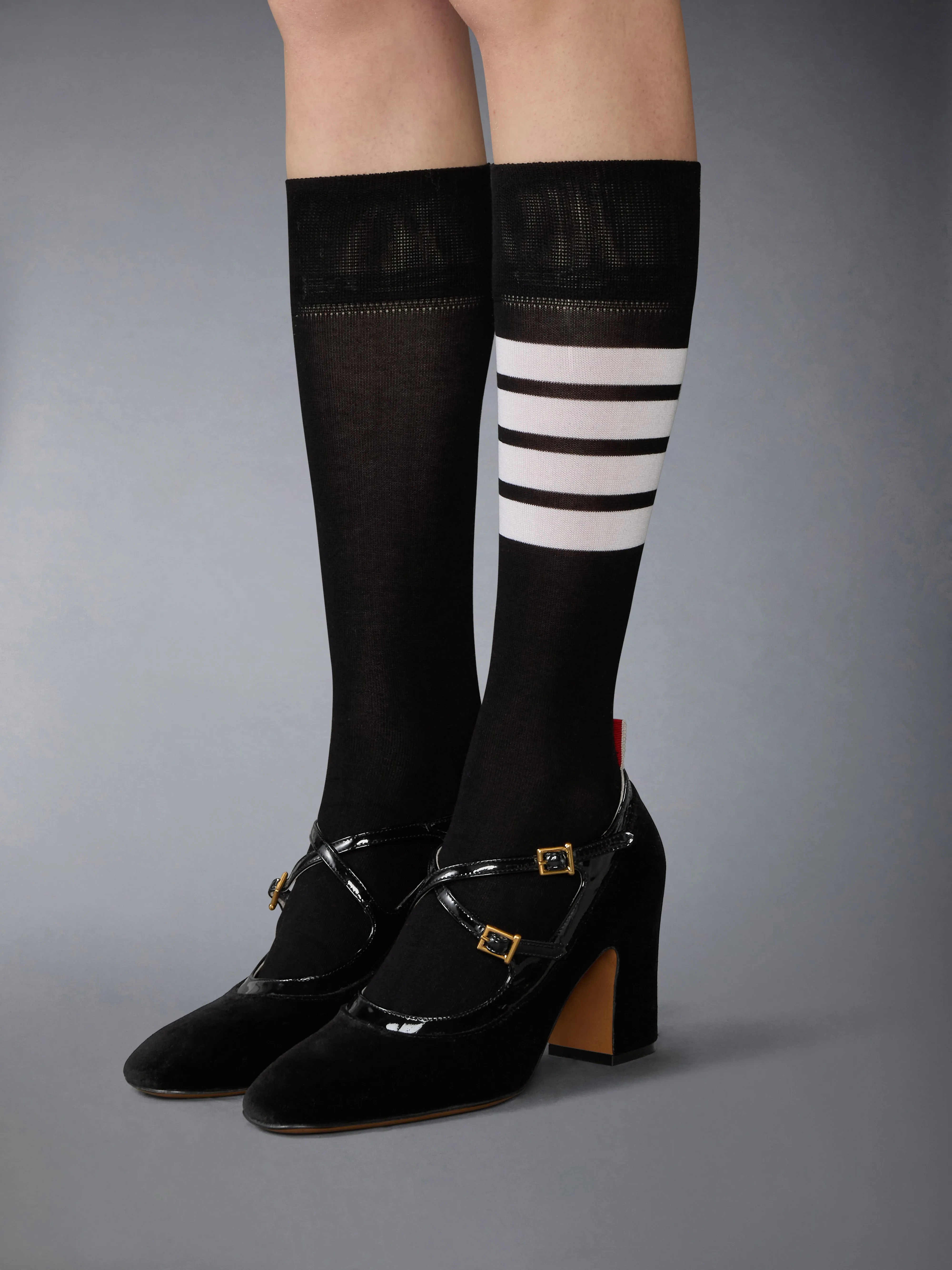 SOFT PATENT CRISS CROSS THOM JOHN HEEL 75MM sold by Thom Browne product image thumbnail 4