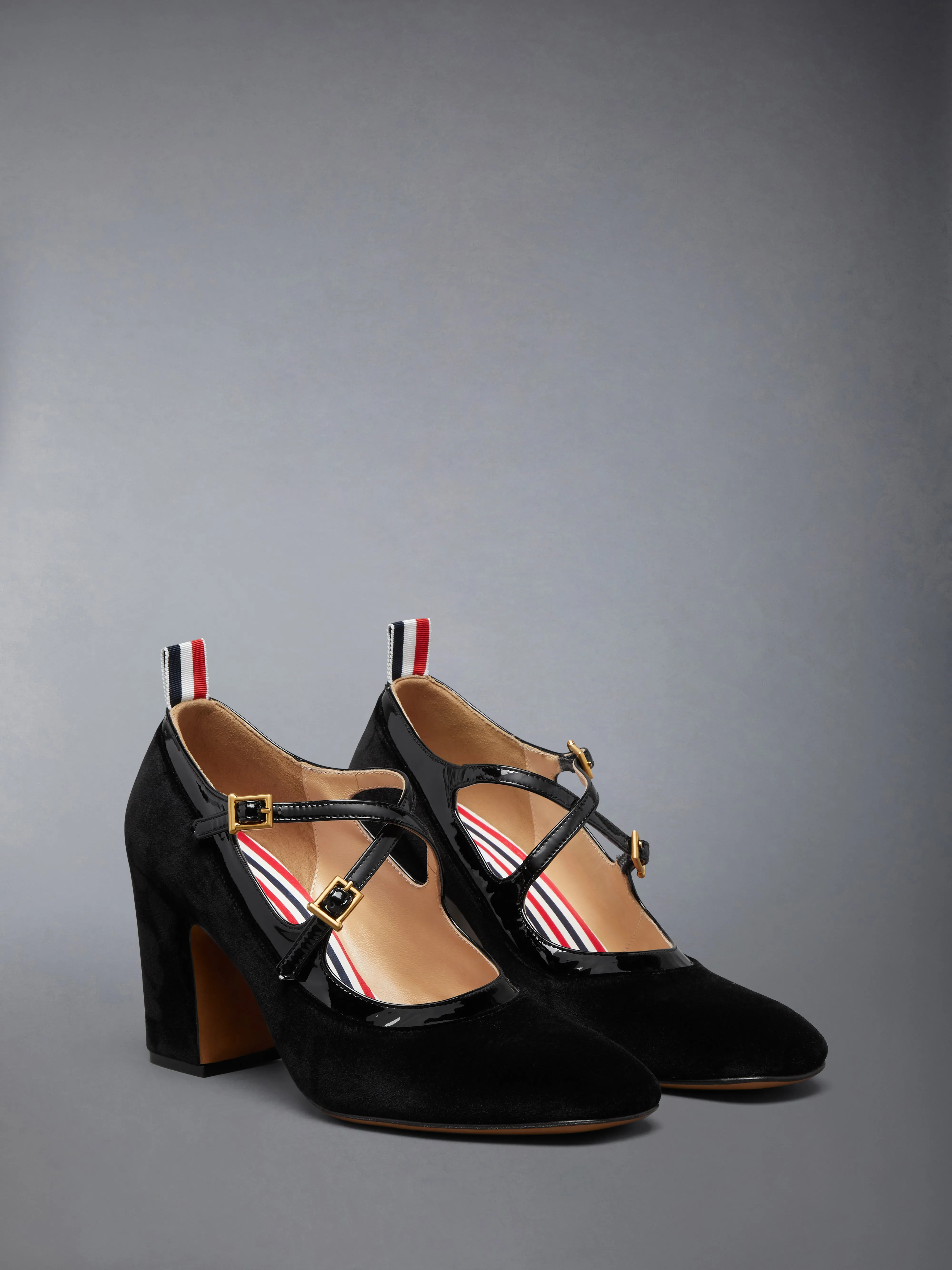 SOFT PATENT CRISS CROSS THOM JOHN HEEL 75MM sold by Thom Browne product image thumbnail 2