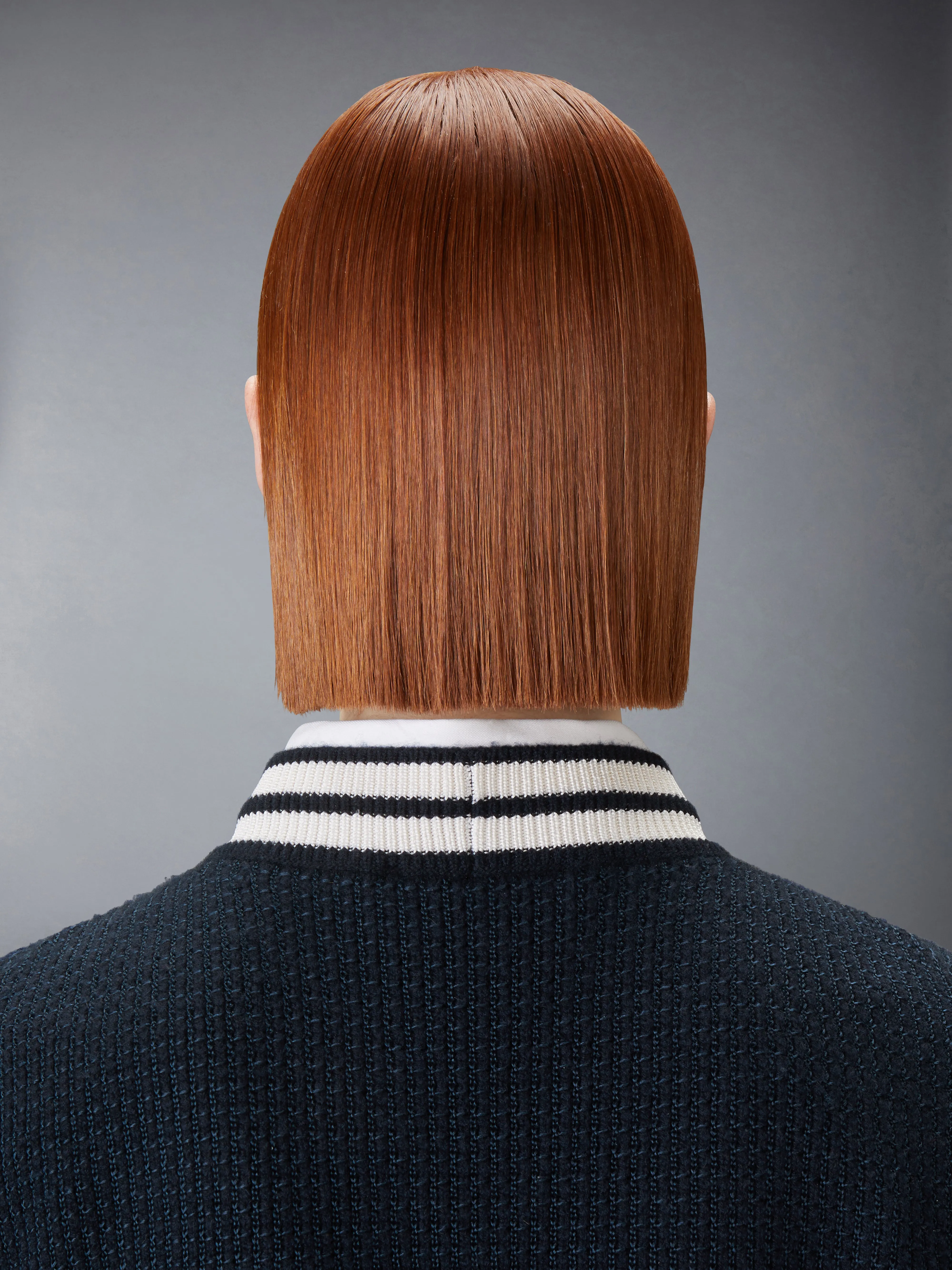 TUCK STITCH SILK CASHMERE & WOOL V NECK CARDIGAN sold by Thom Browne product image thumbnail 5