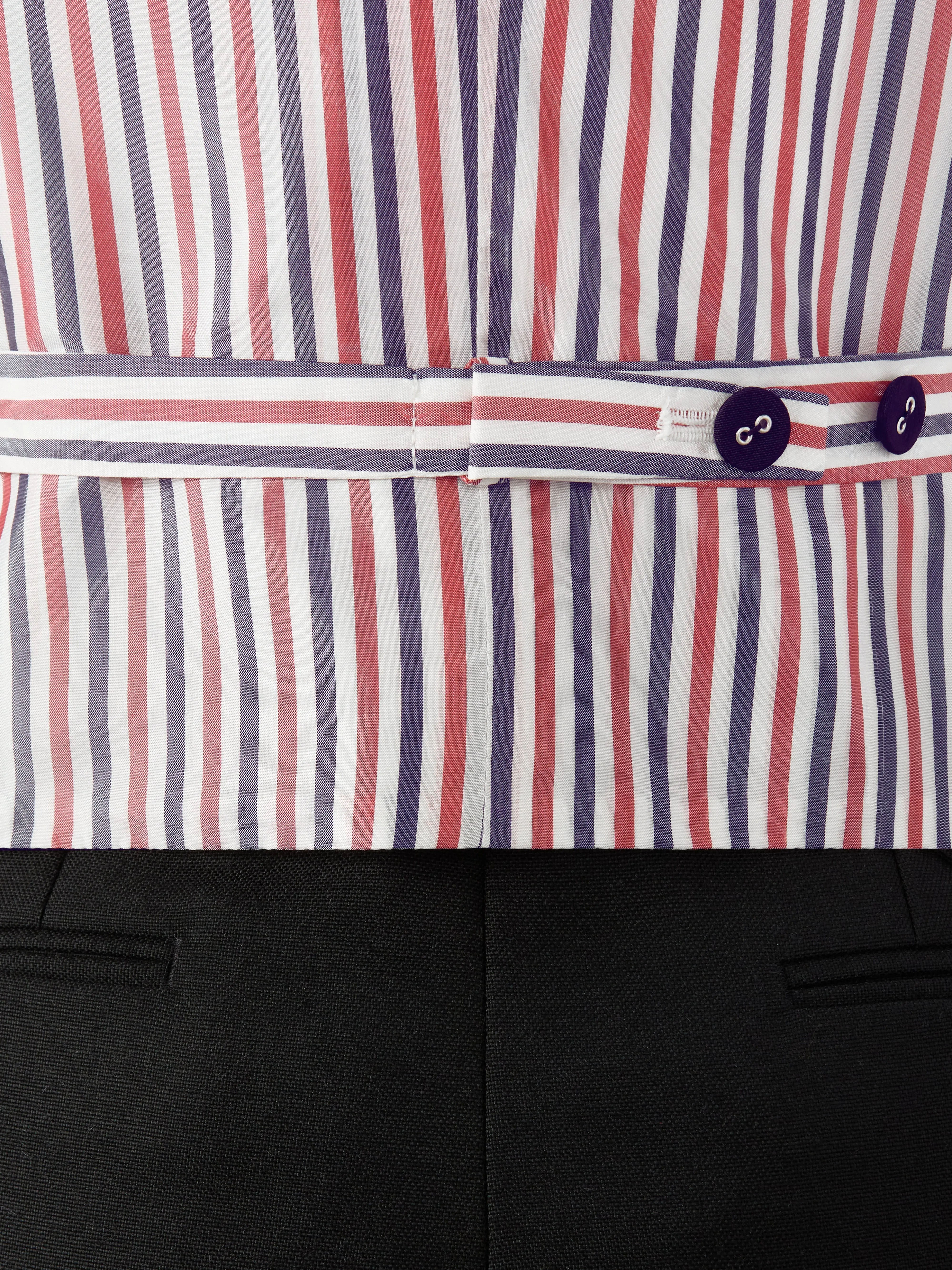 3-PLY WOOL MOHAIR VEST sold by Thom Browne product image thumbnail 5