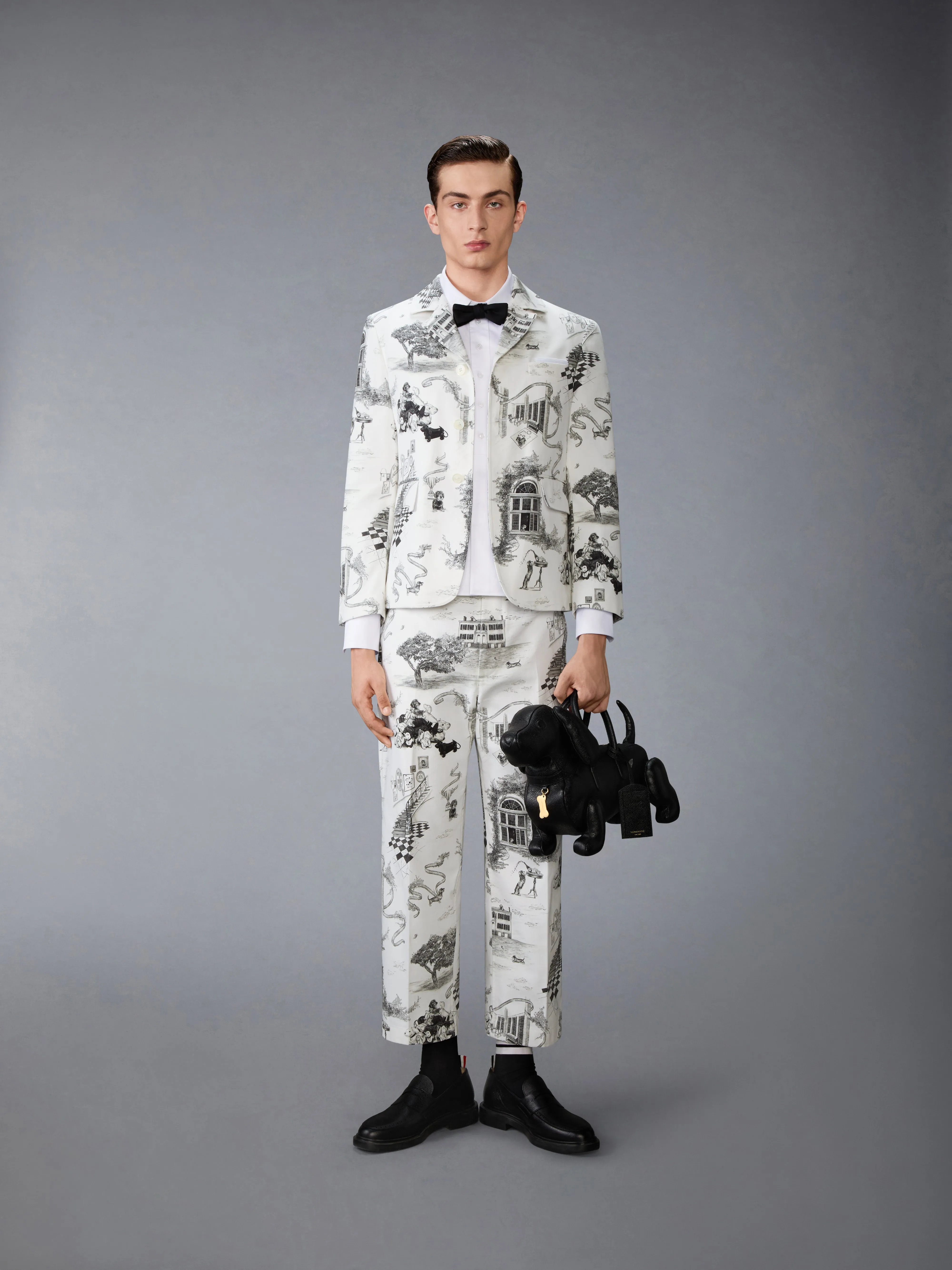 4-BAR OXFORD SHIRT sold by Thom Browne product image thumbnail 3