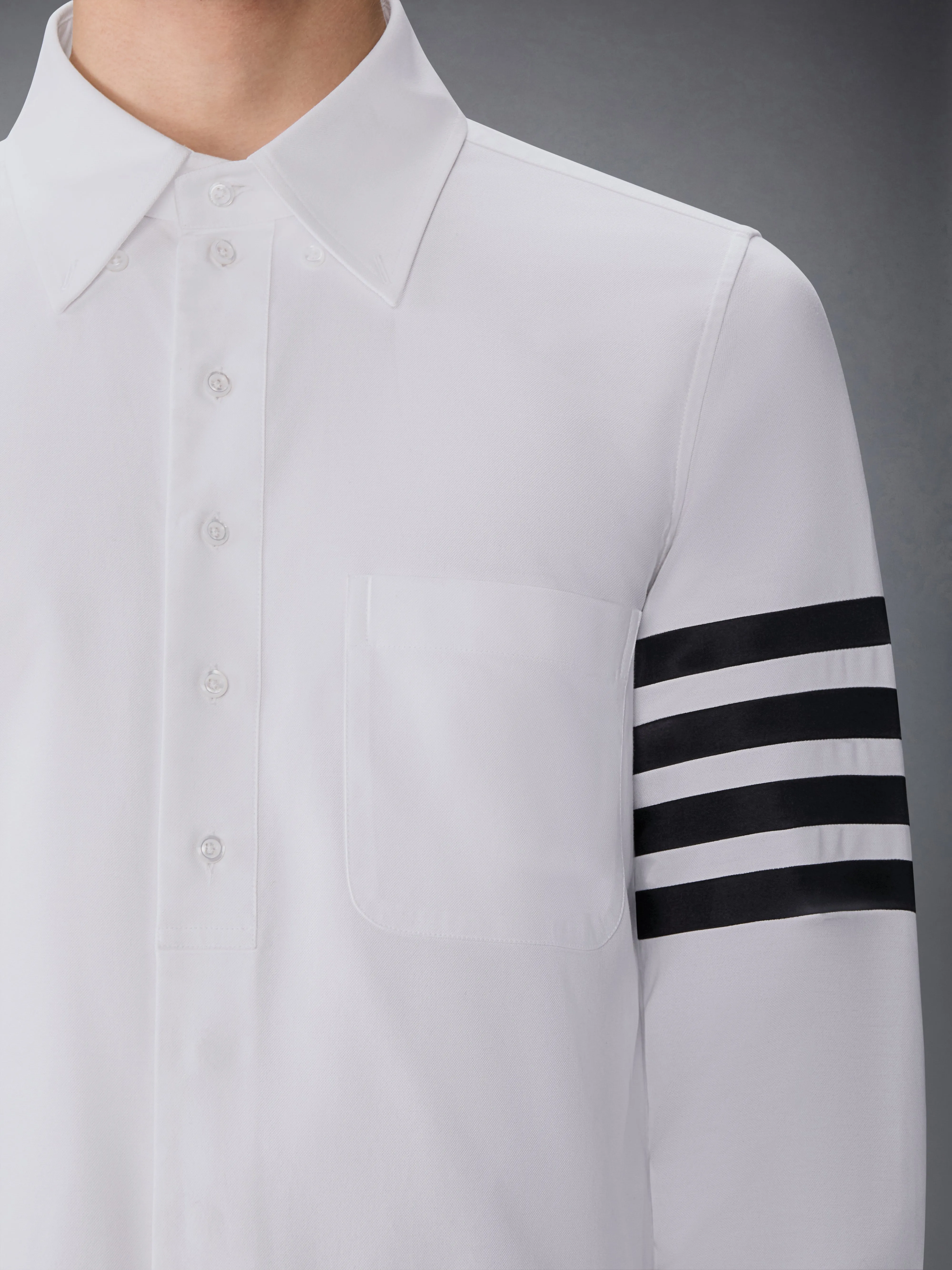 4-BAR OXFORD SHIRT sold by Thom Browne product image thumbnail 5