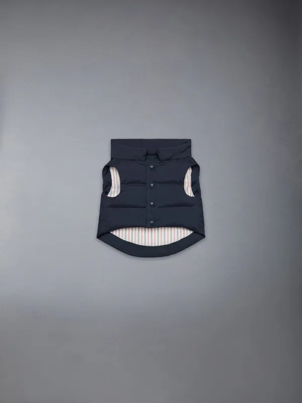 HECTOR BROWNE POLY TWILL FOOTBALL DOG VEST sold by Thom Browne