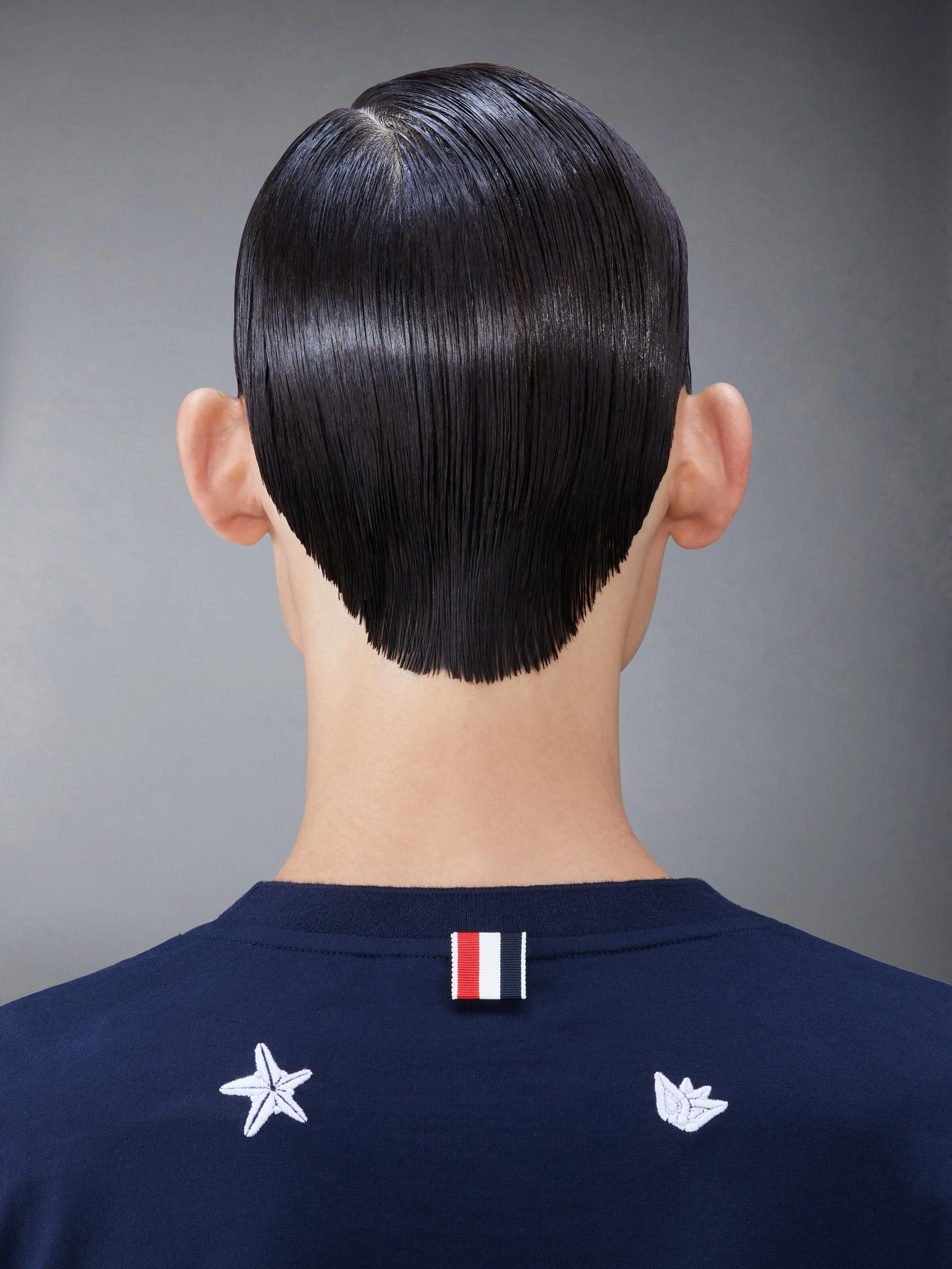 JERSEY NAUTICAL SHORT SLEEVE TEE sold by Thom Browne product image thumbnail 4