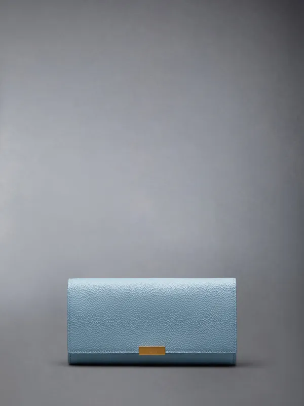 PEBBLE GRAIN PAVE WALLET sold by Thom Browne