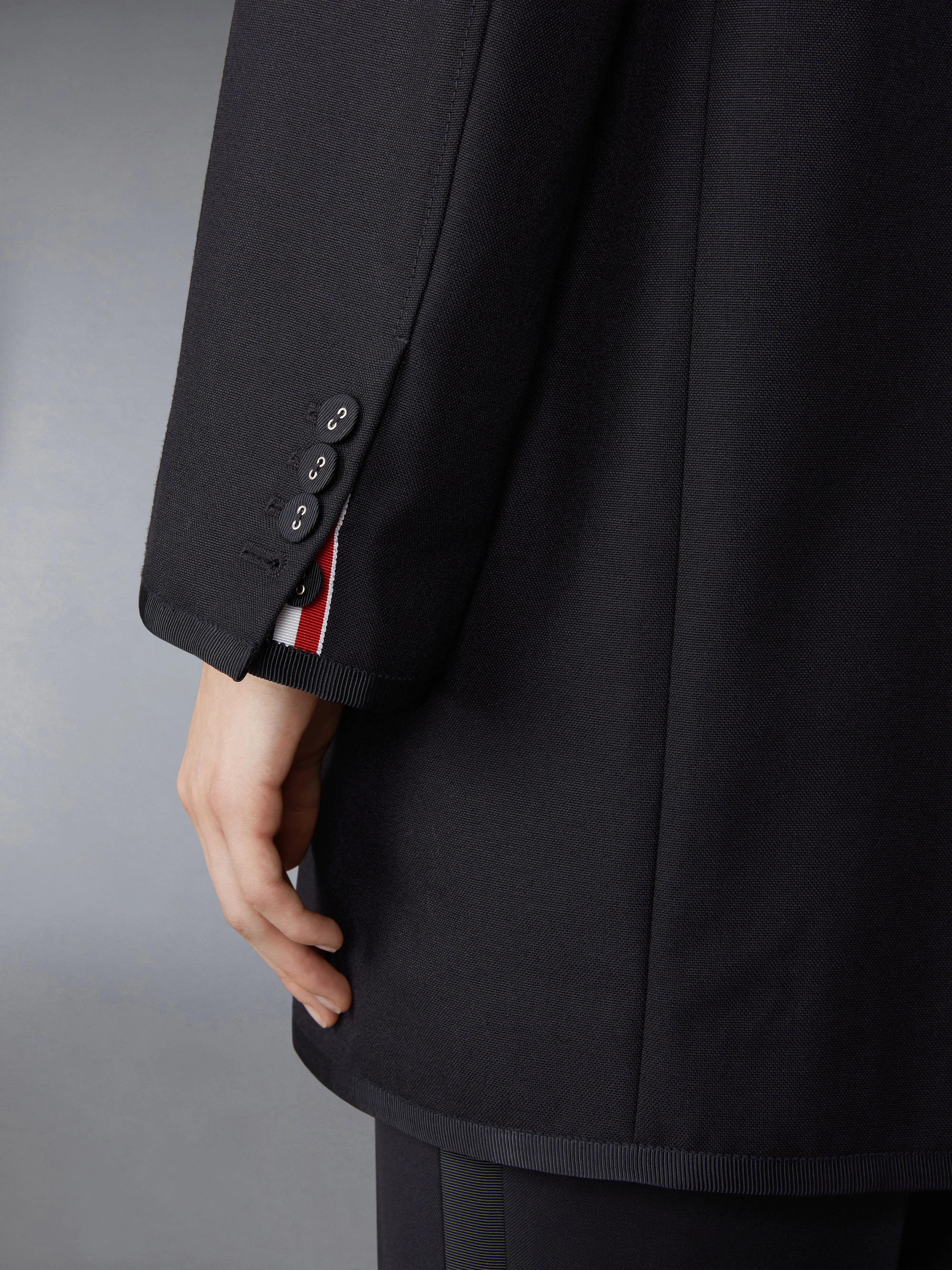 3-Ply Mohair Oversized Sack Sport Coat sold by Thom Browne product image thumbnail 4