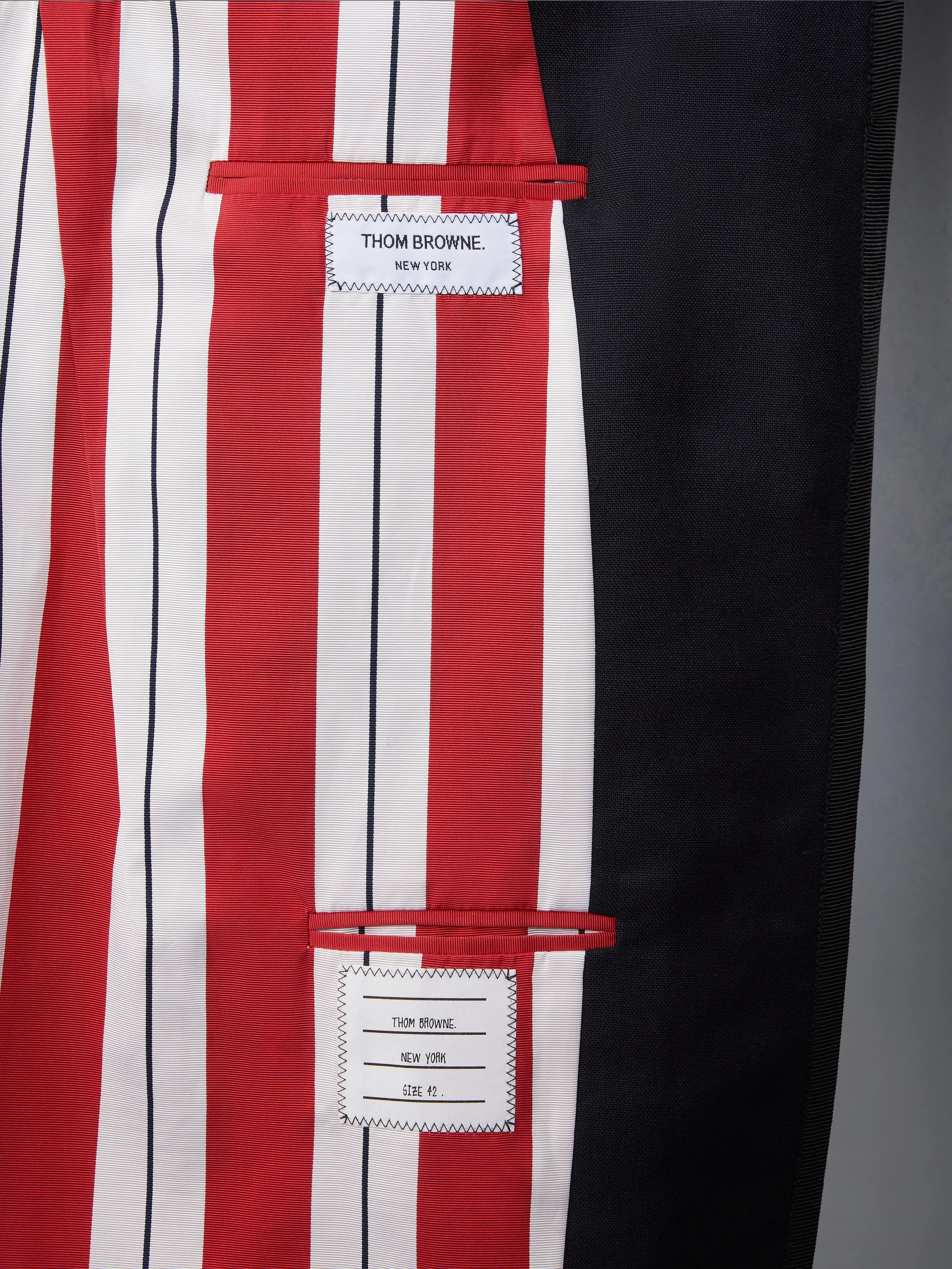 3-Ply Mohair Oversized Sack Sport Coat sold by Thom Browne product image thumbnail 5