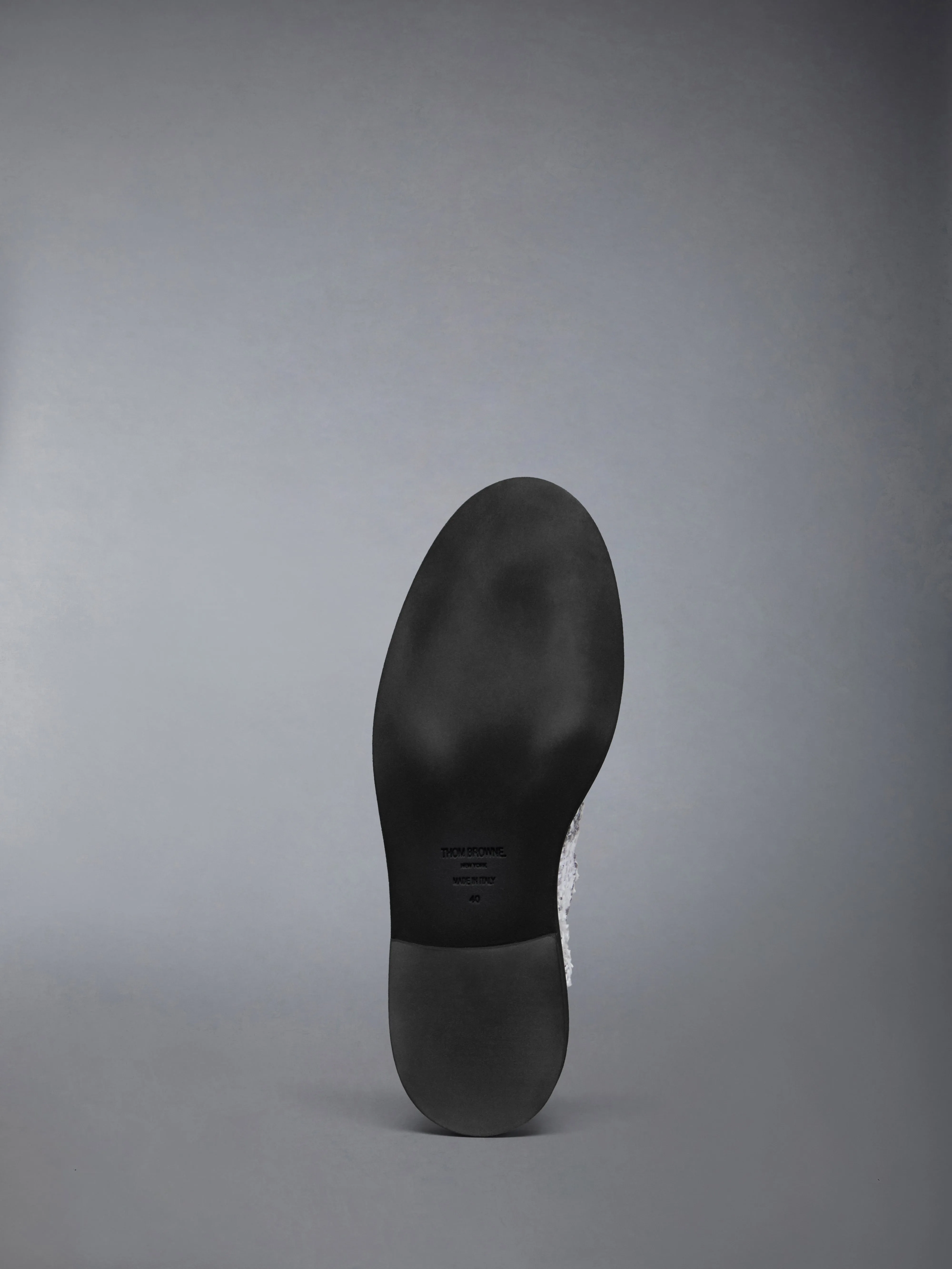 HUNTING TARTAN EYELASH TWEED MICRO SOLE THOM JOHN sold by Thom Browne product image thumbnail 5