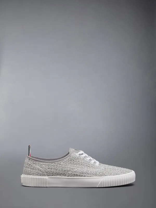 COTTON TWEED HERITAGE TRAINER sold by Thom Browne