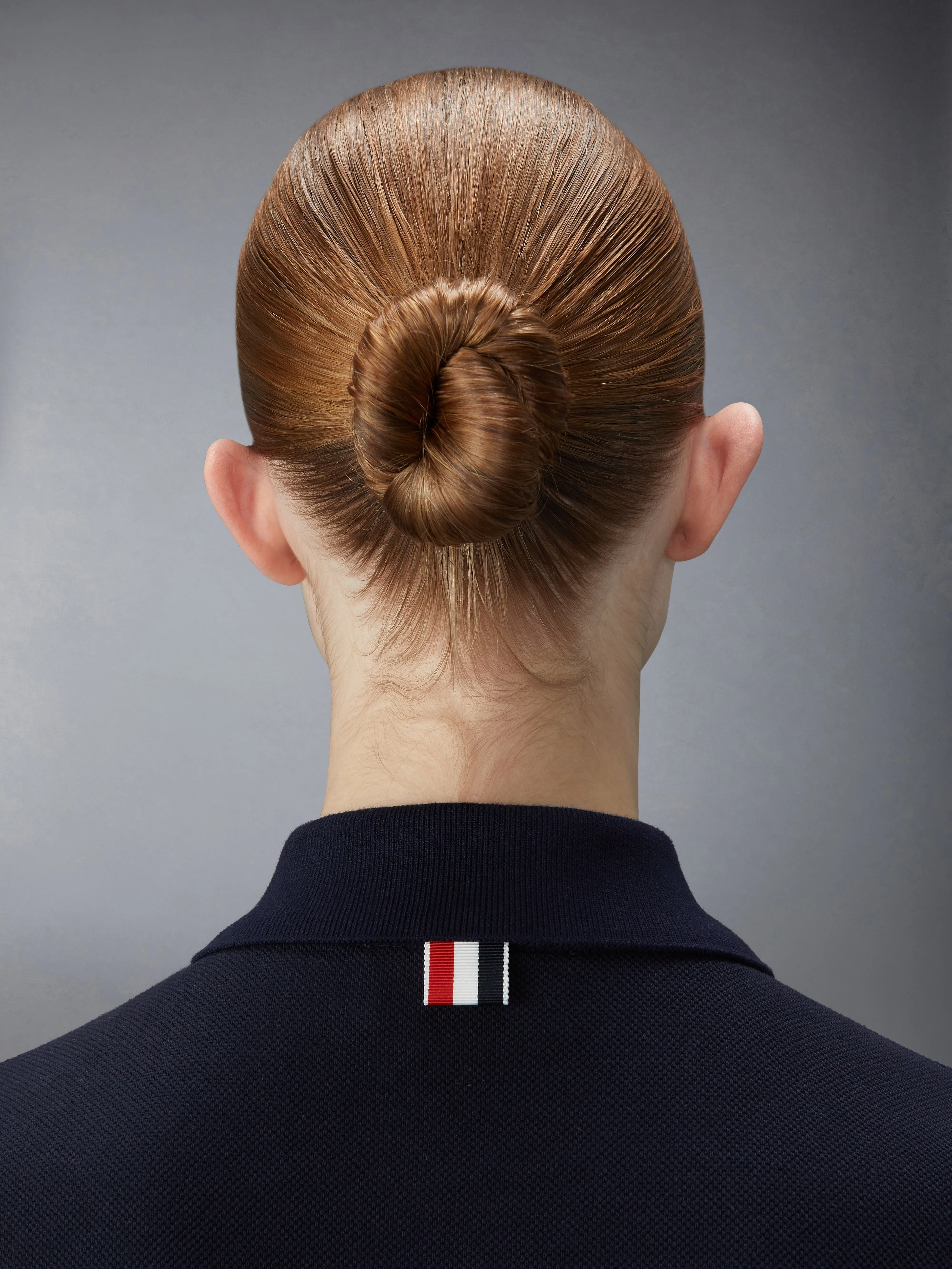 CLASSIC PIQUE HECTOR & ROSE RIB CUFF POLO sold by Thom Browne product image thumbnail 5