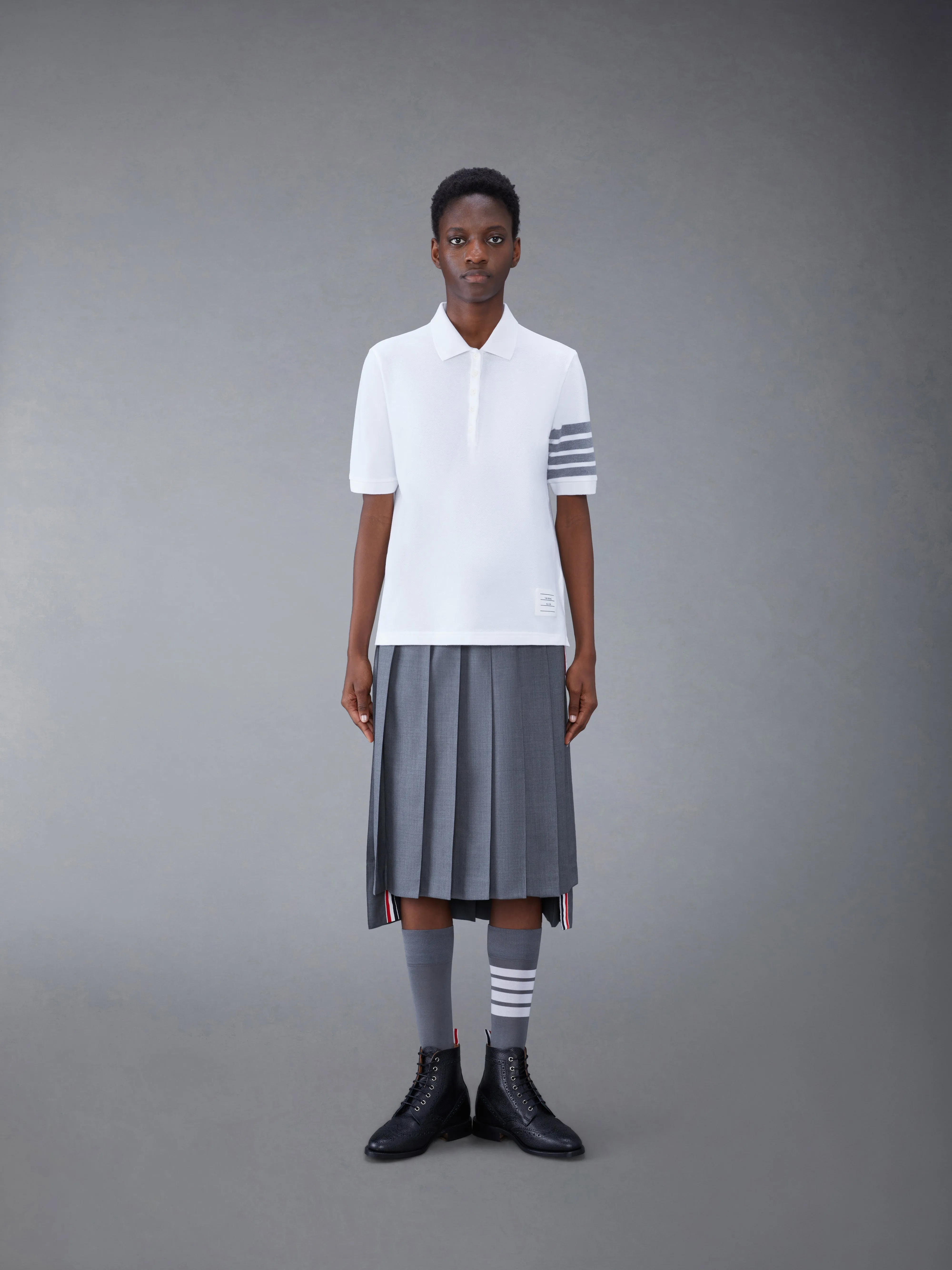 Classic Pique 2003 4-Bar Polo sold by Thom Browne product image thumbnail 3