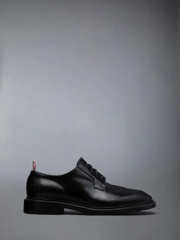 SOFT SPAZZOLATO RUBBER HEEL BLUCHER sold by Thom Browne