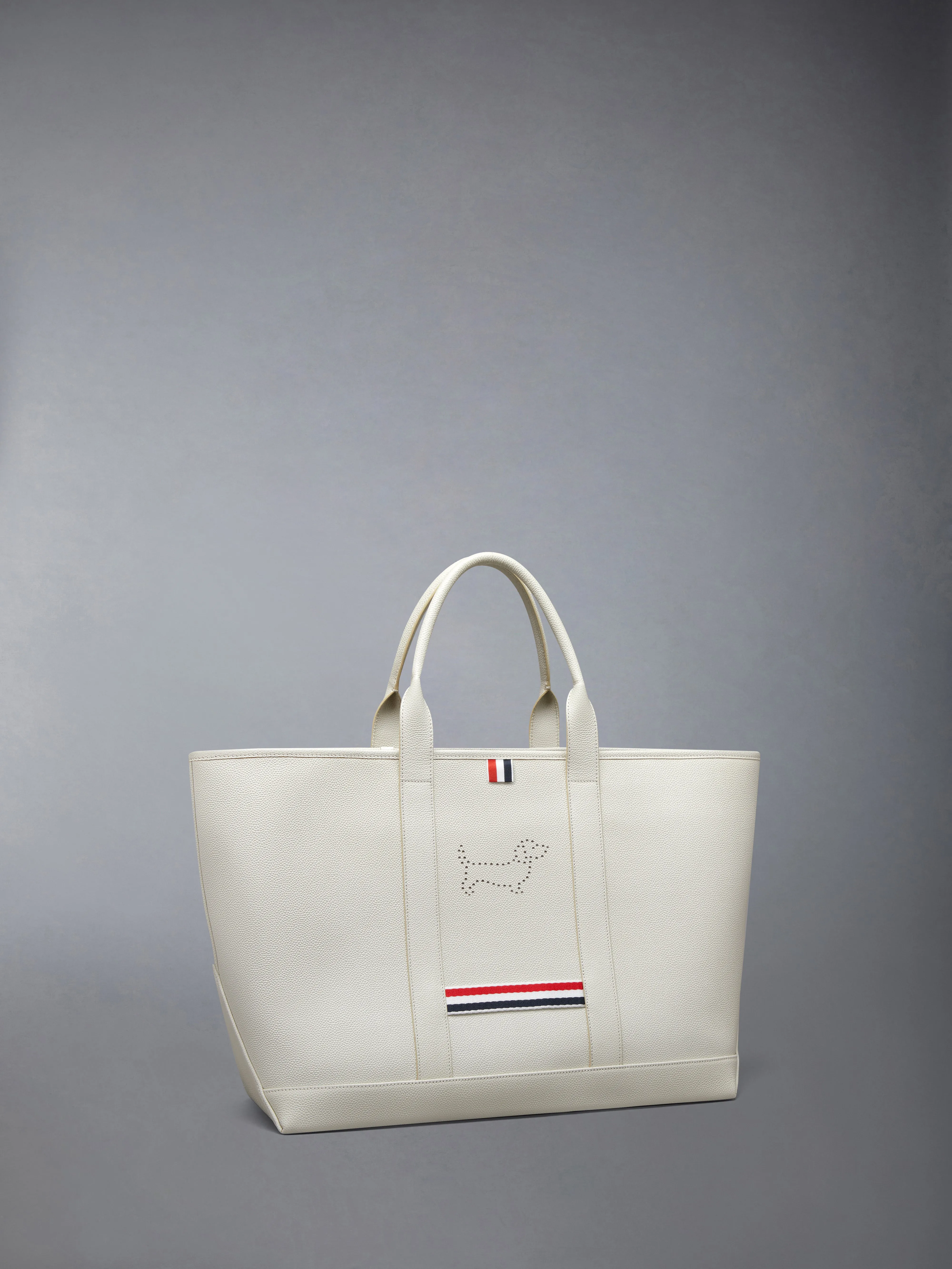 PEBBLE GRAIN HECTOR MEDIUM TOOL TOTE sold by Thom Browne product image thumbnail 2