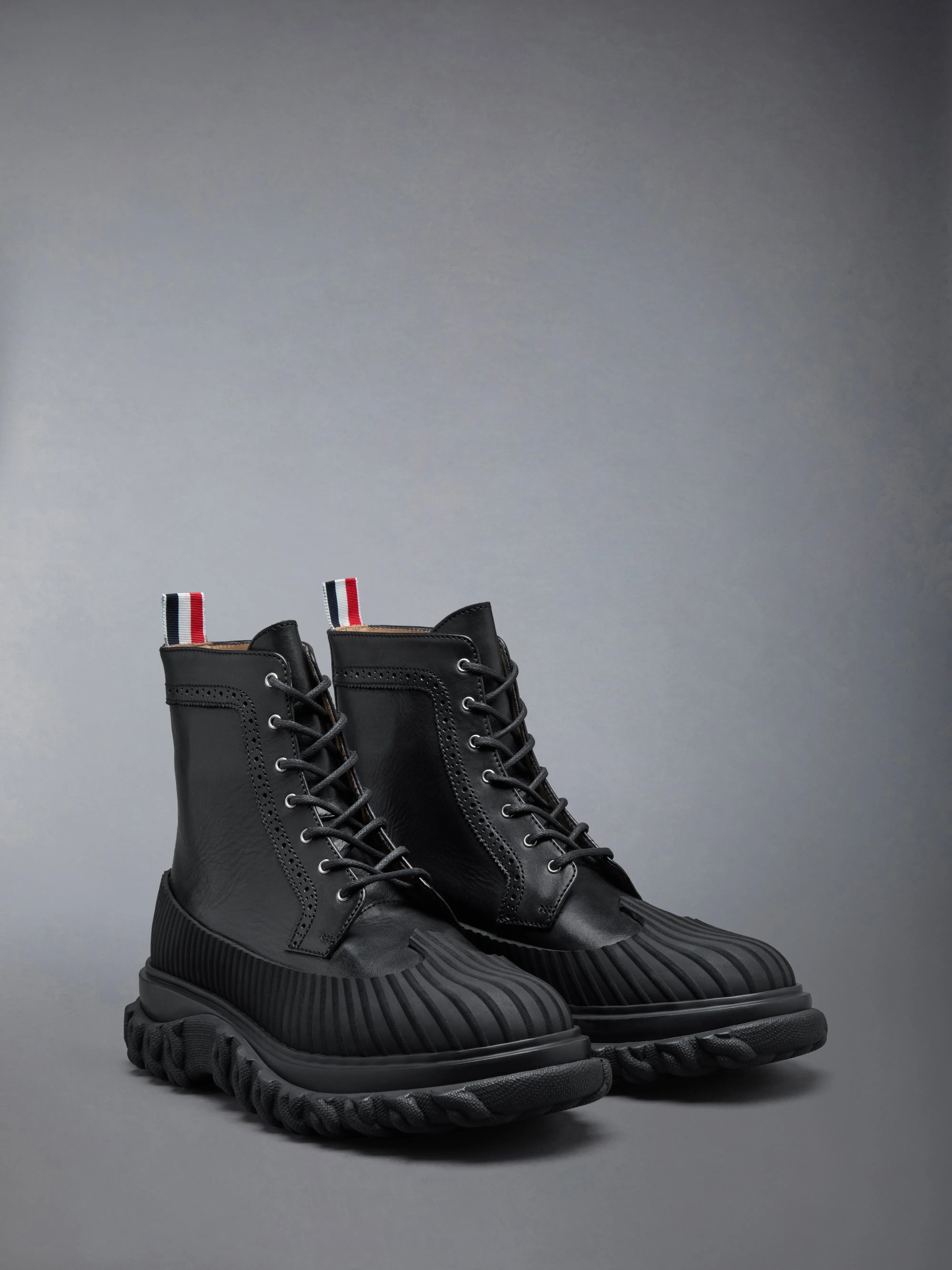 LEATHER LONGWING DUCK BOOT sold by Thom Browne product image thumbnail 3