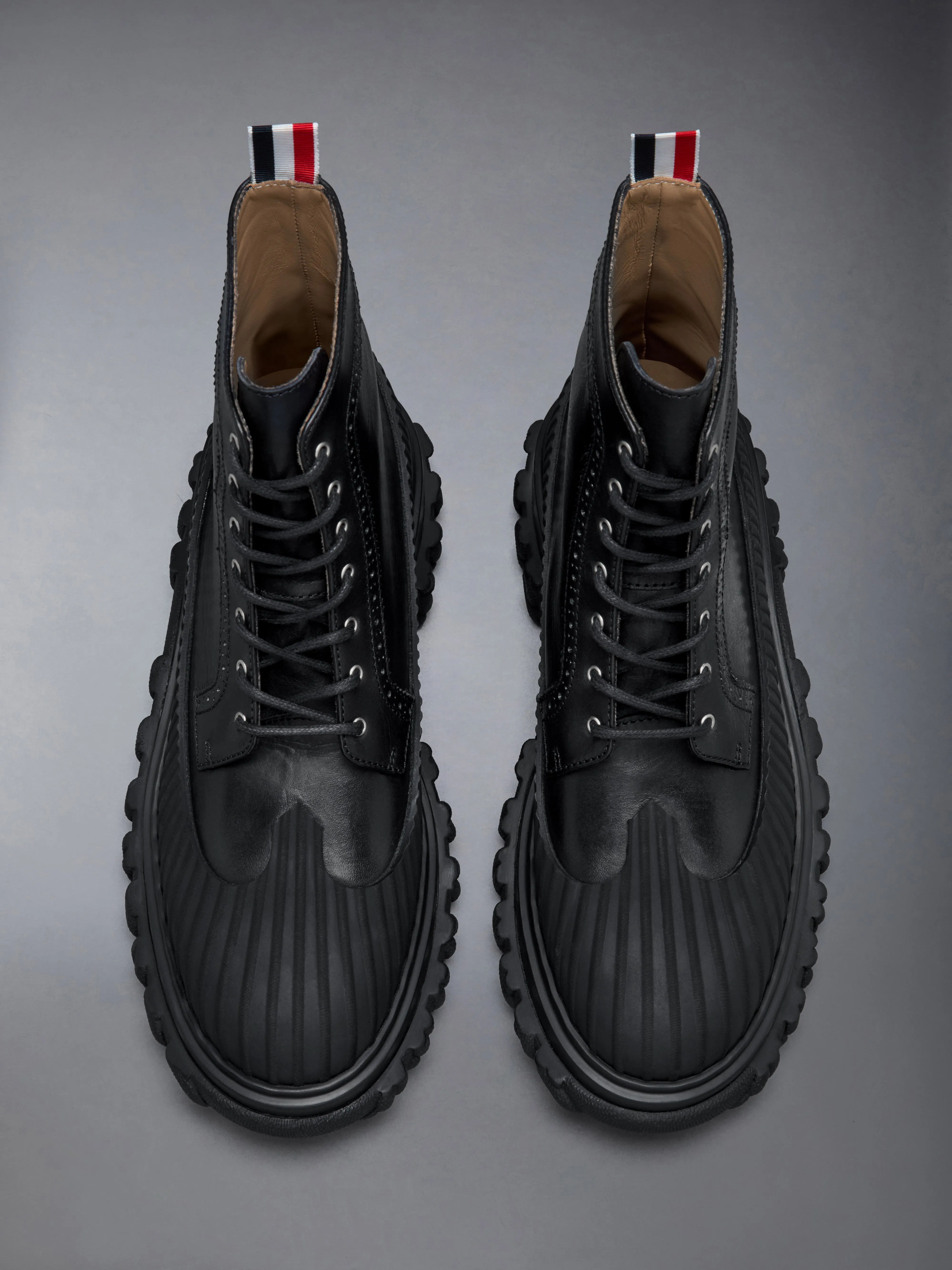 LEATHER LONGWING DUCK BOOT sold by Thom Browne product image thumbnail 4