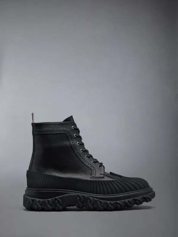LEATHER LONGWING DUCK BOOT sold by Thom Browne