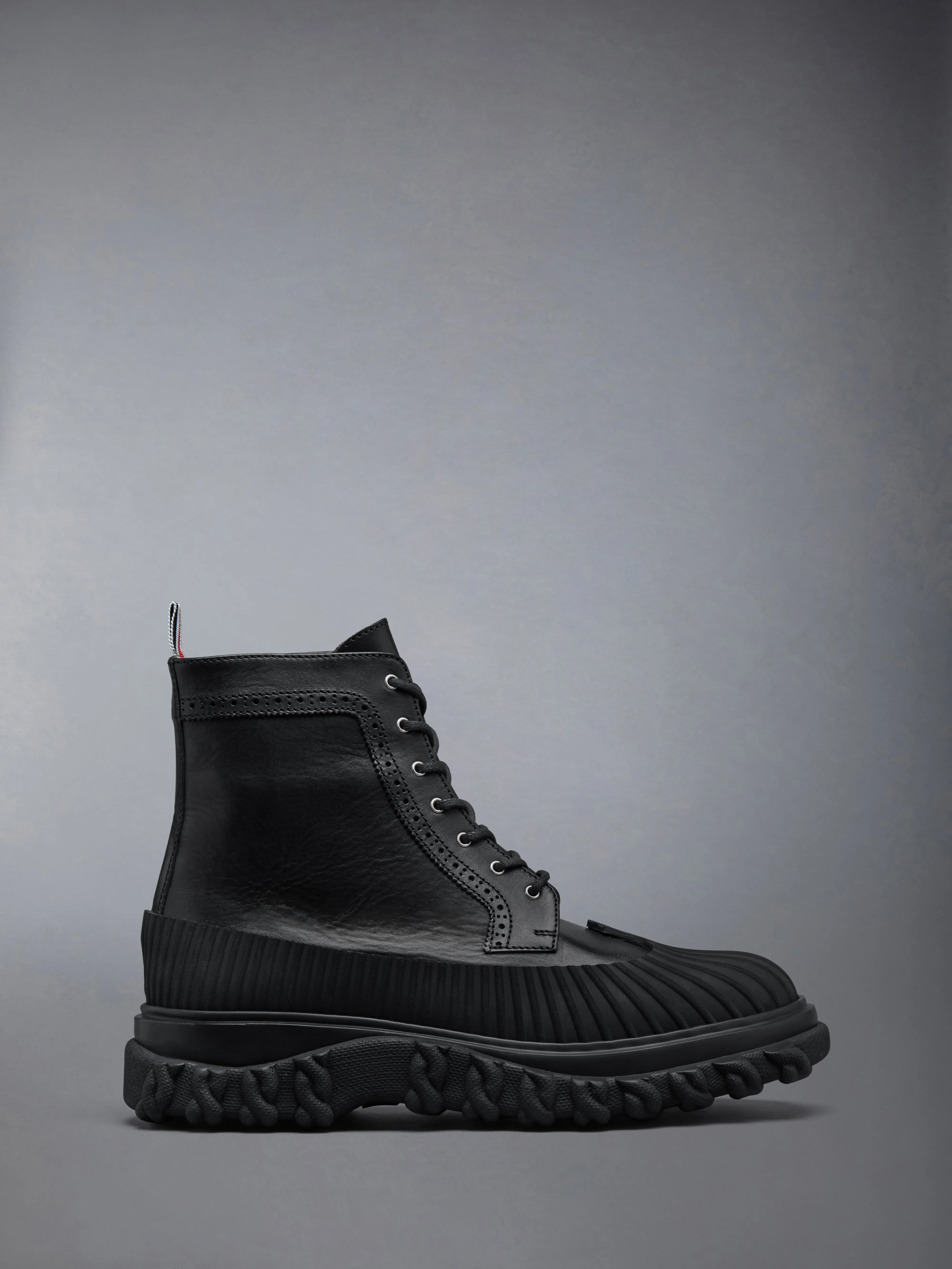 LEATHER LONGWING DUCK BOOT sold by Thom Browne