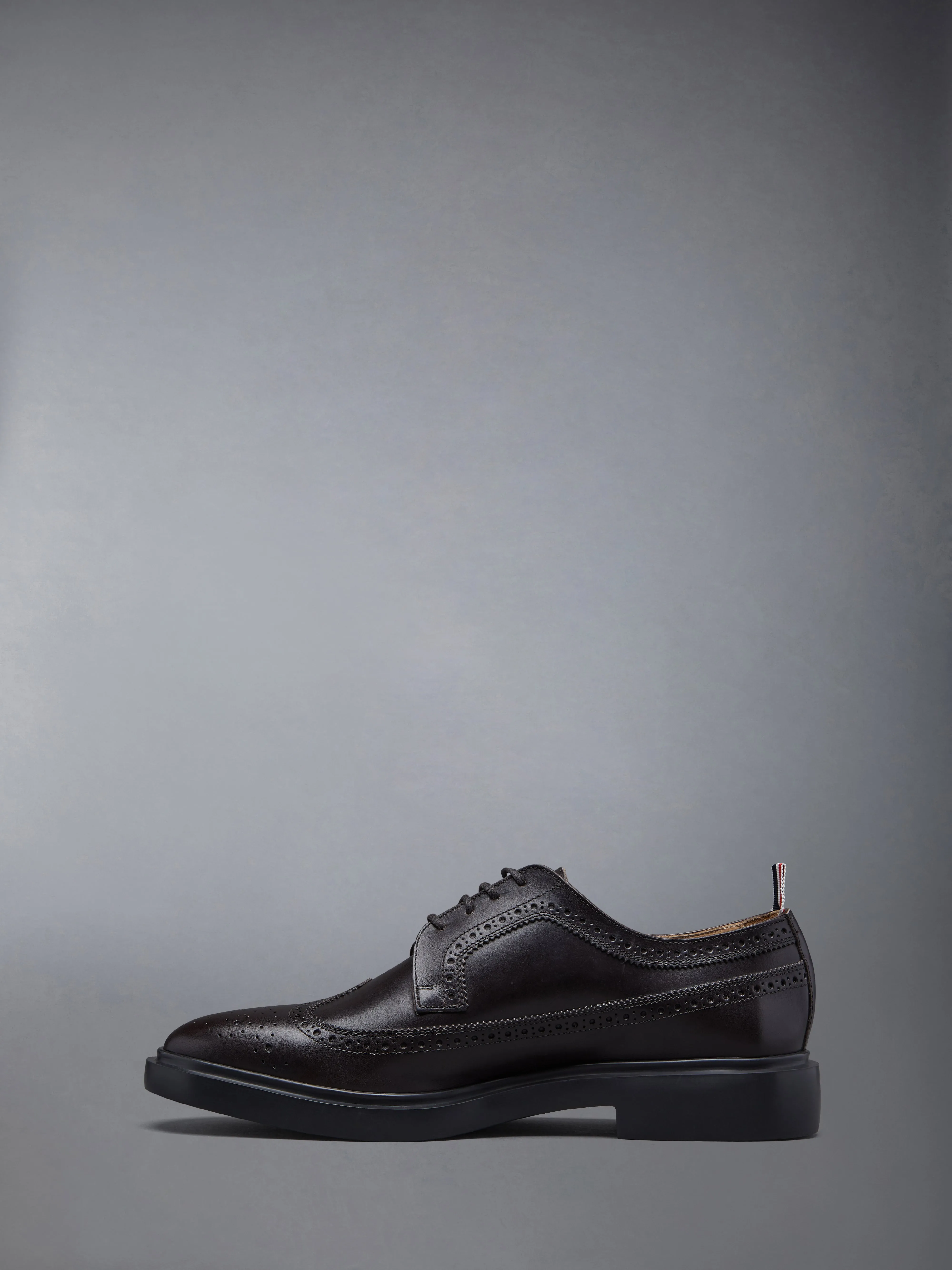 BOX CALF LONGWING RUBBER SOLE BROGUES sold by Thom Browne product image thumbnail 3