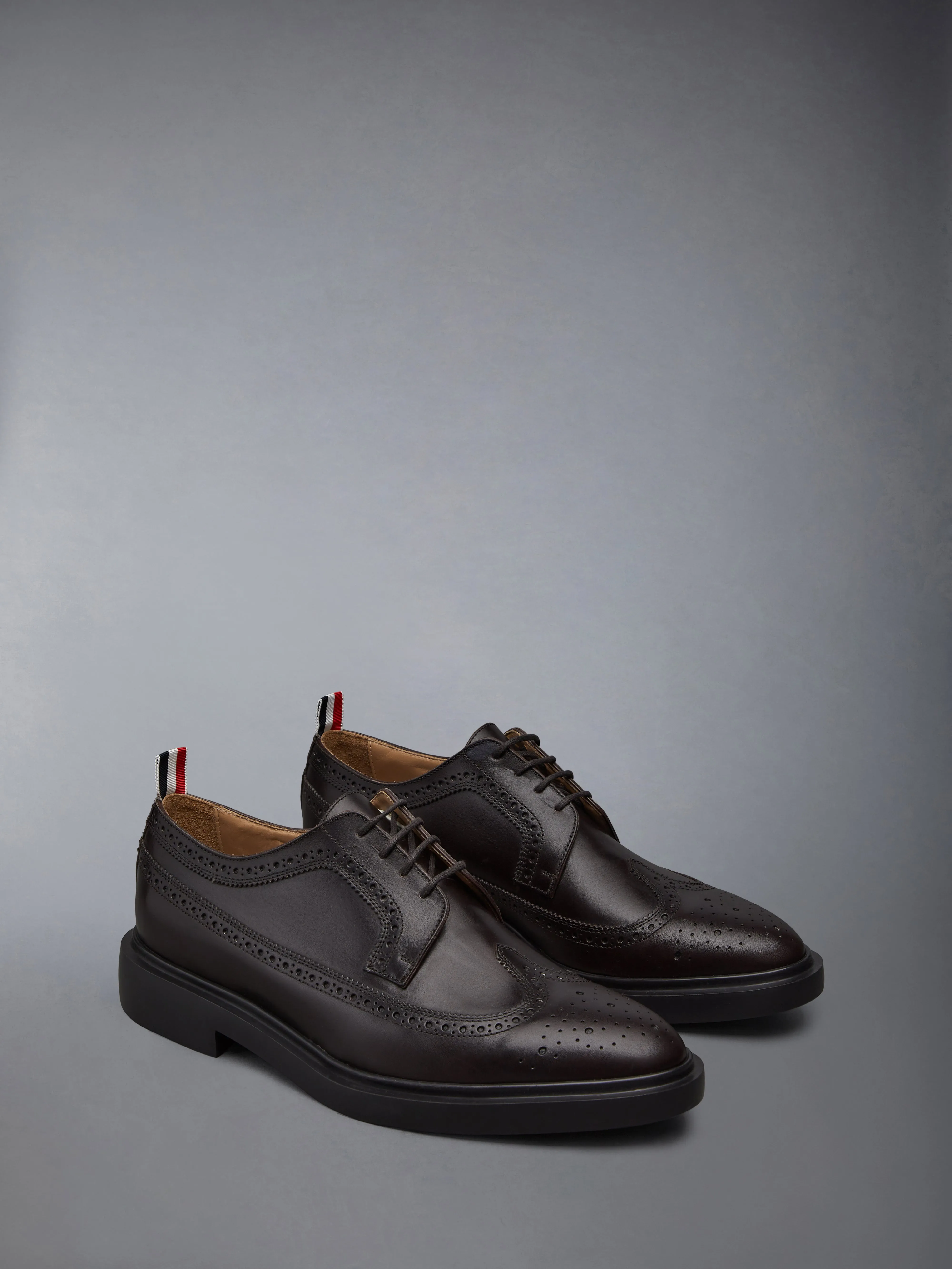 BOX CALF LONGWING RUBBER SOLE BROGUES sold by Thom Browne product image thumbnail 2