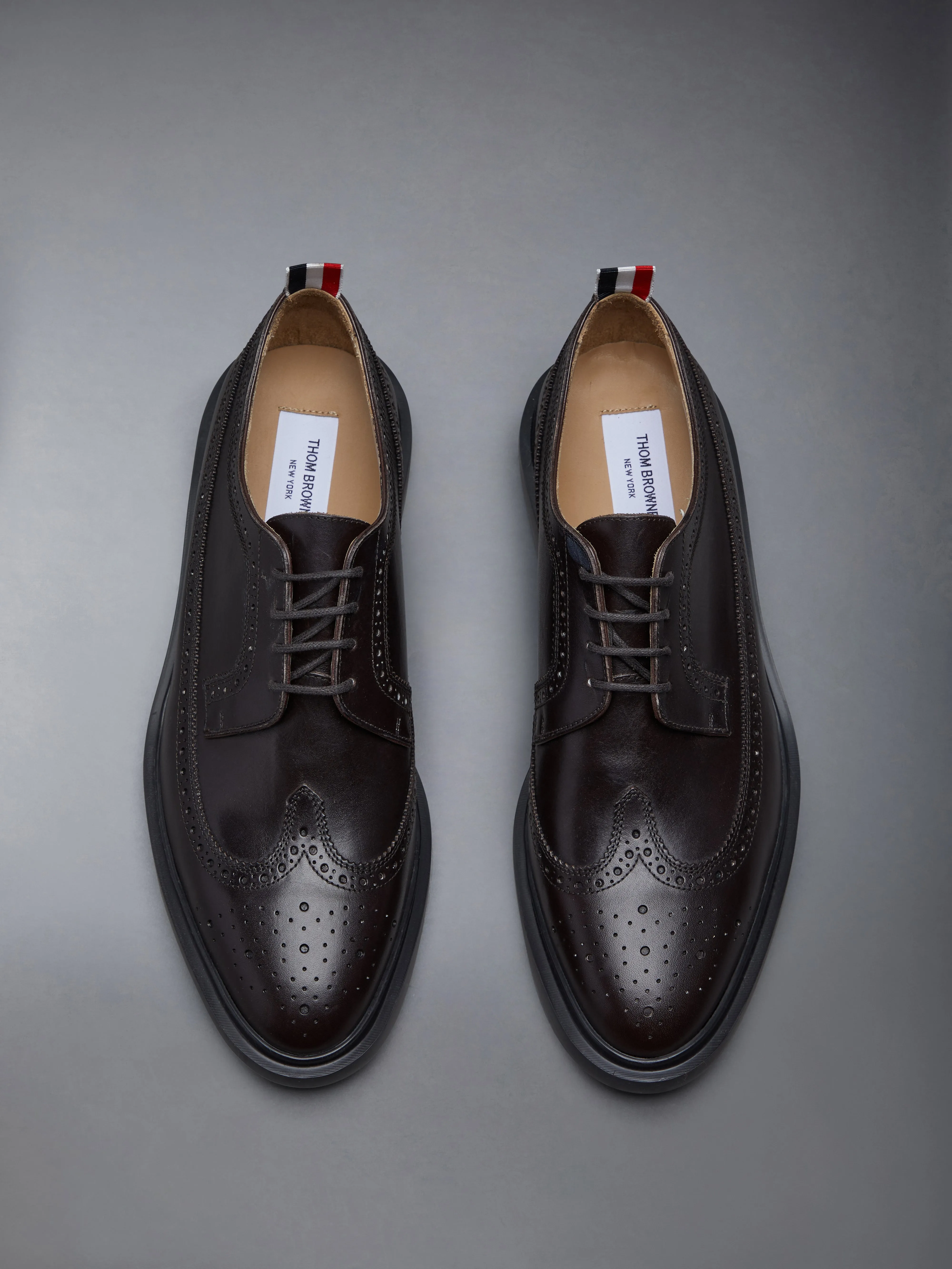 BOX CALF LONGWING RUBBER SOLE BROGUES sold by Thom Browne product image thumbnail 5