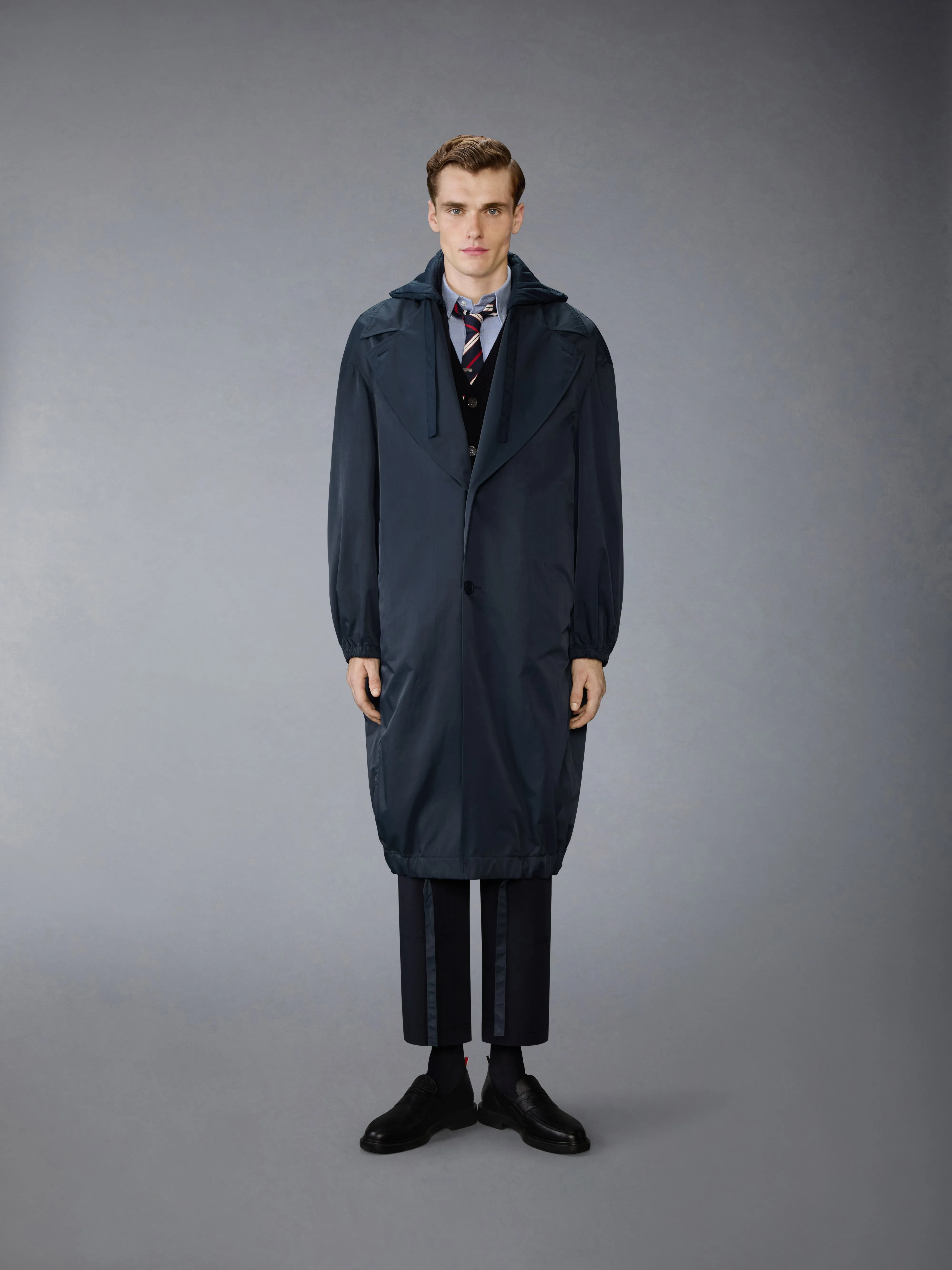 POLY TECH COCOON WINDBREAKER sold by Thom Browne