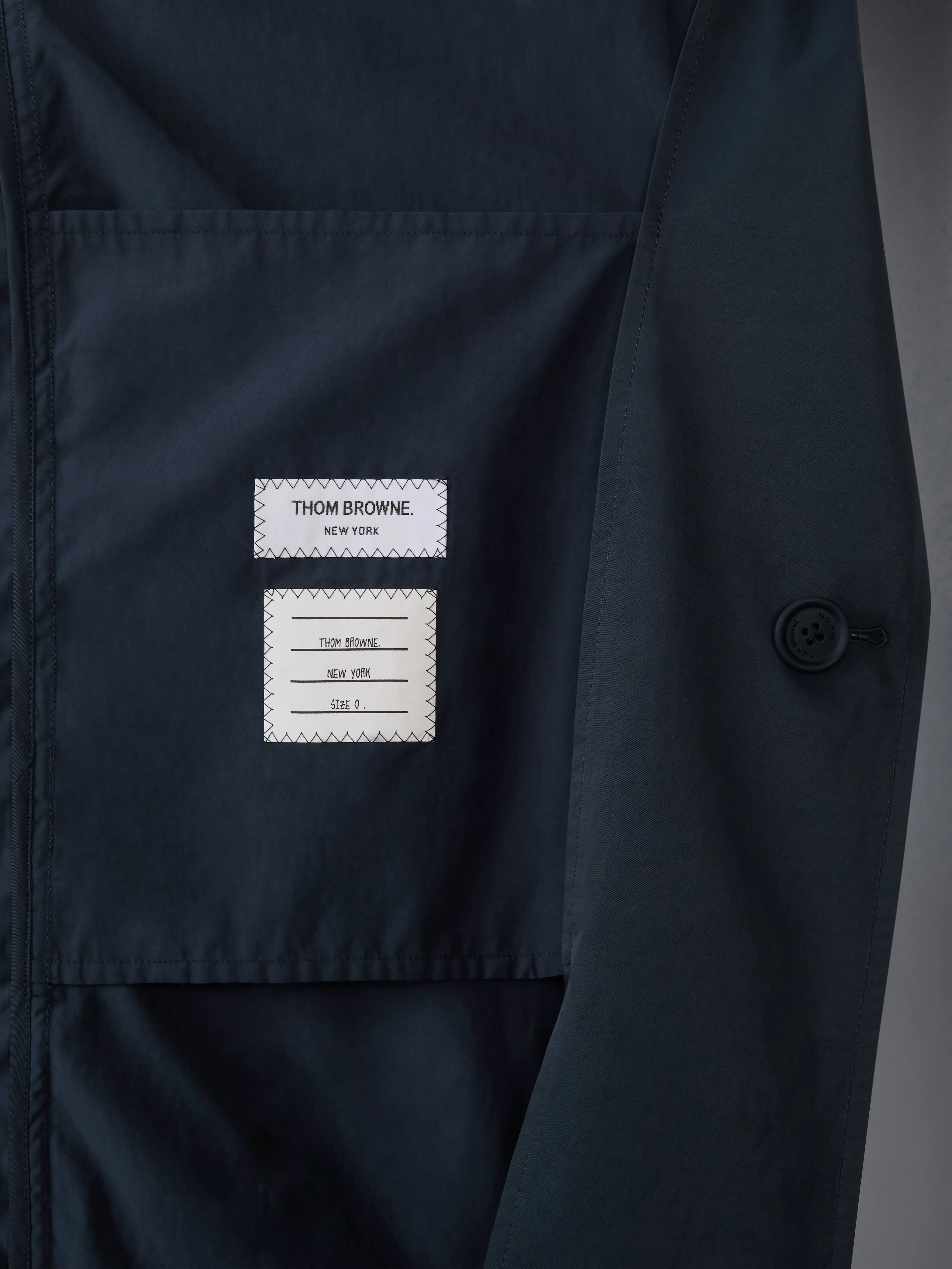 POLY TECH COCOON WINDBREAKER sold by Thom Browne product image thumbnail 5