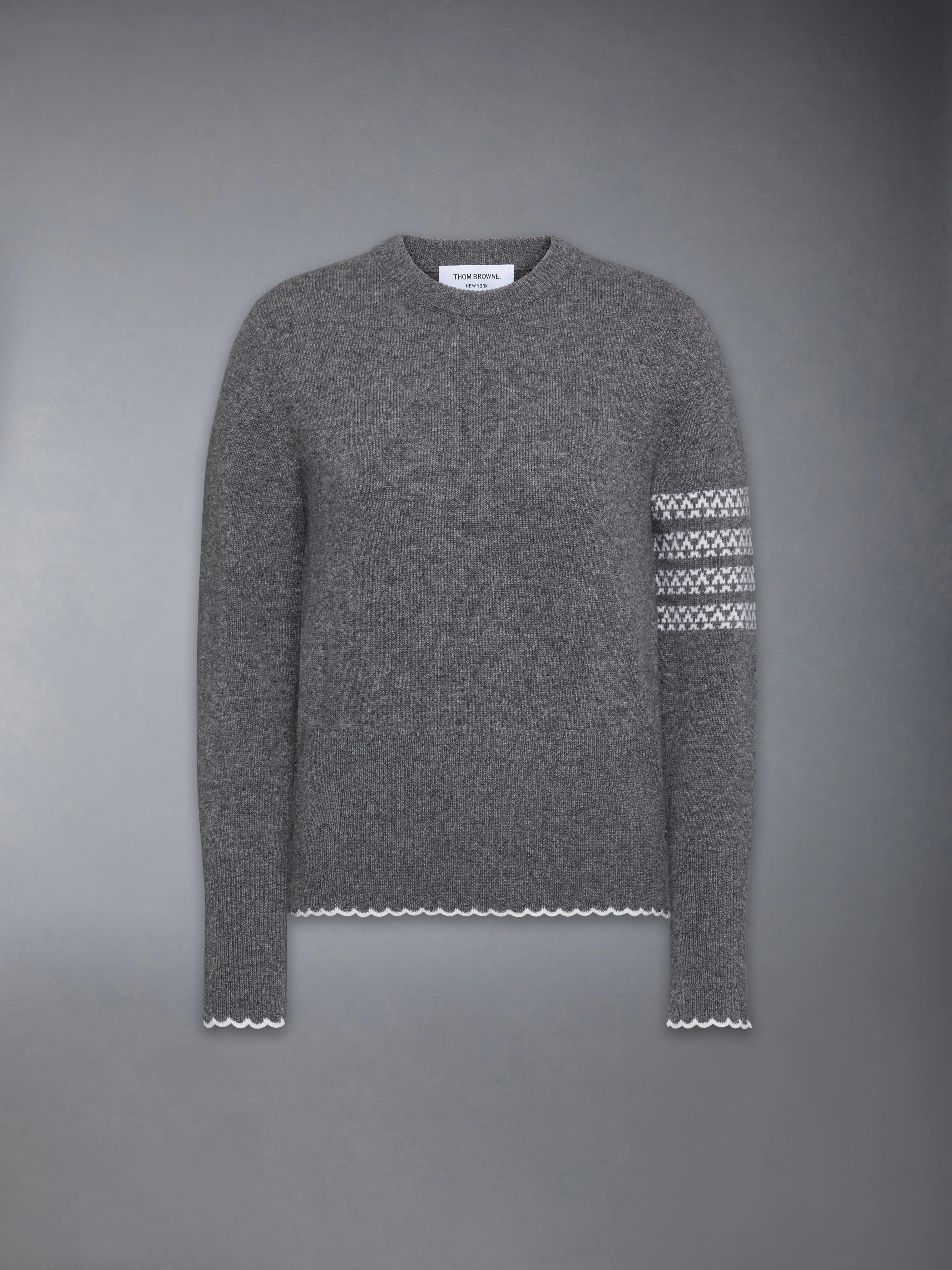 MERINO WOOL HOLIDAY HECTOR PULLOVER sold by Thom Browne product image thumbnail 5