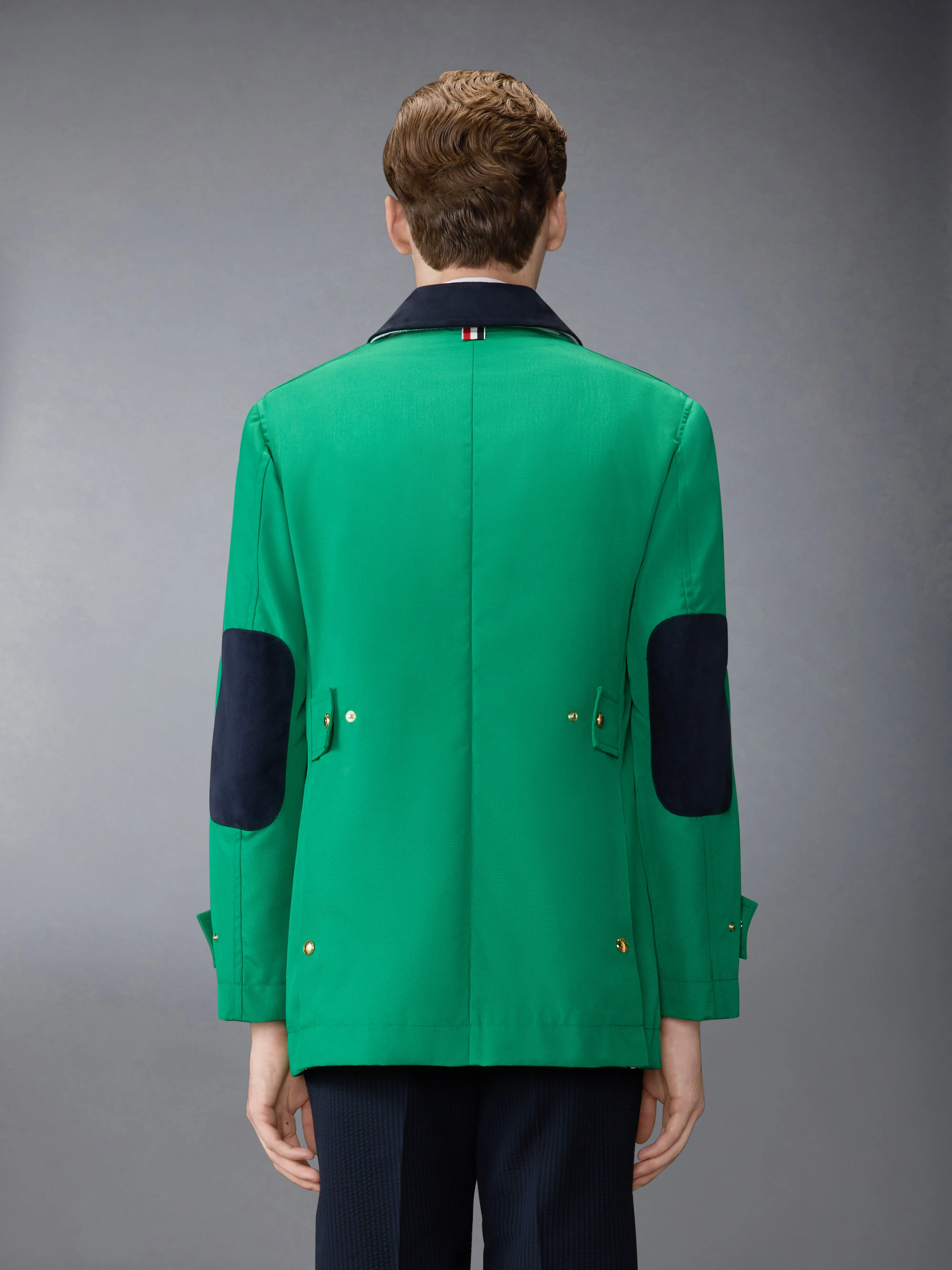 UNCONSTRUCTED CORDURA RELAXED OVERCOAT sold by Thom Browne product image thumbnail 2