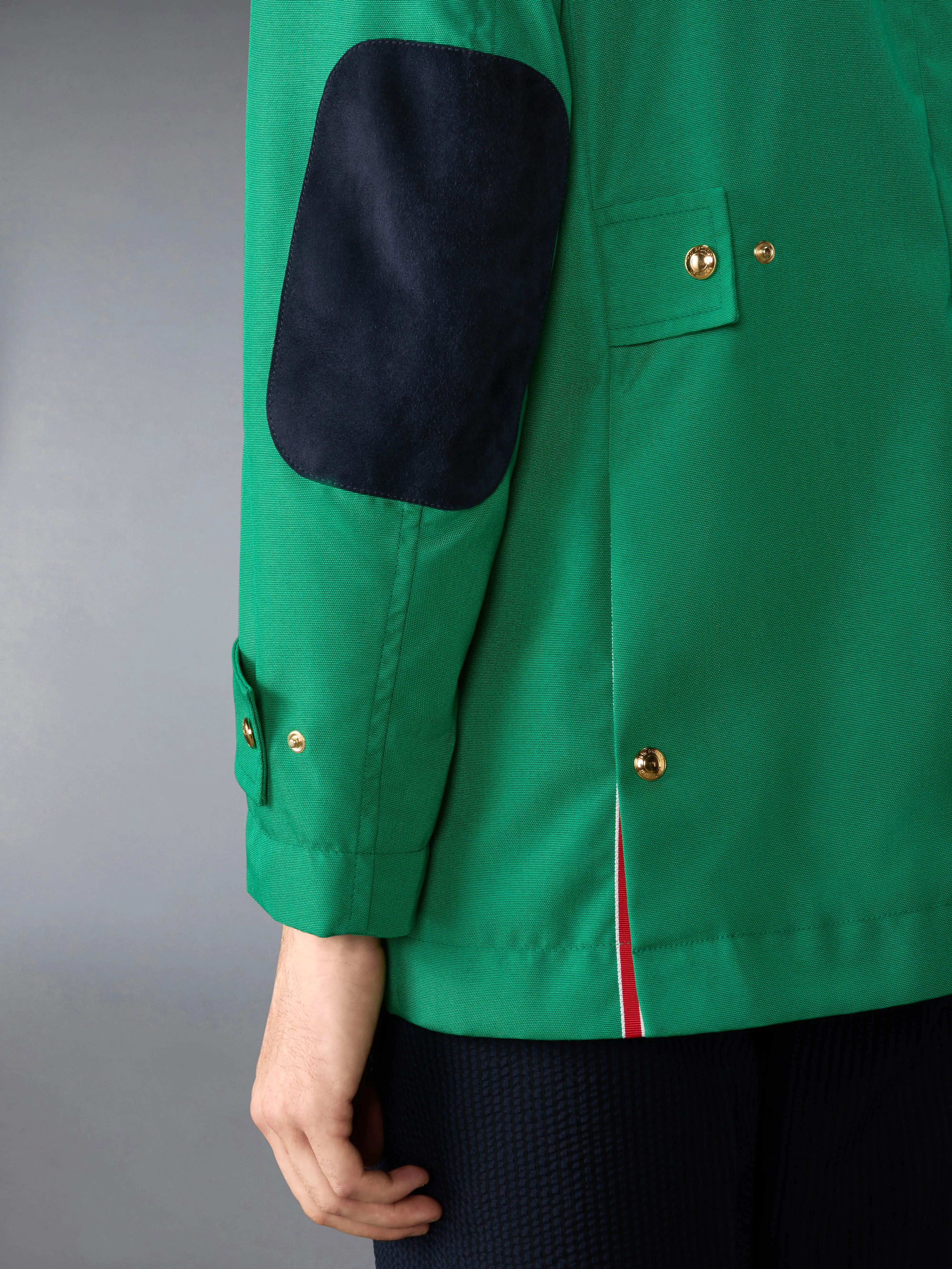 UNCONSTRUCTED CORDURA RELAXED OVERCOAT sold by Thom Browne product image thumbnail 4