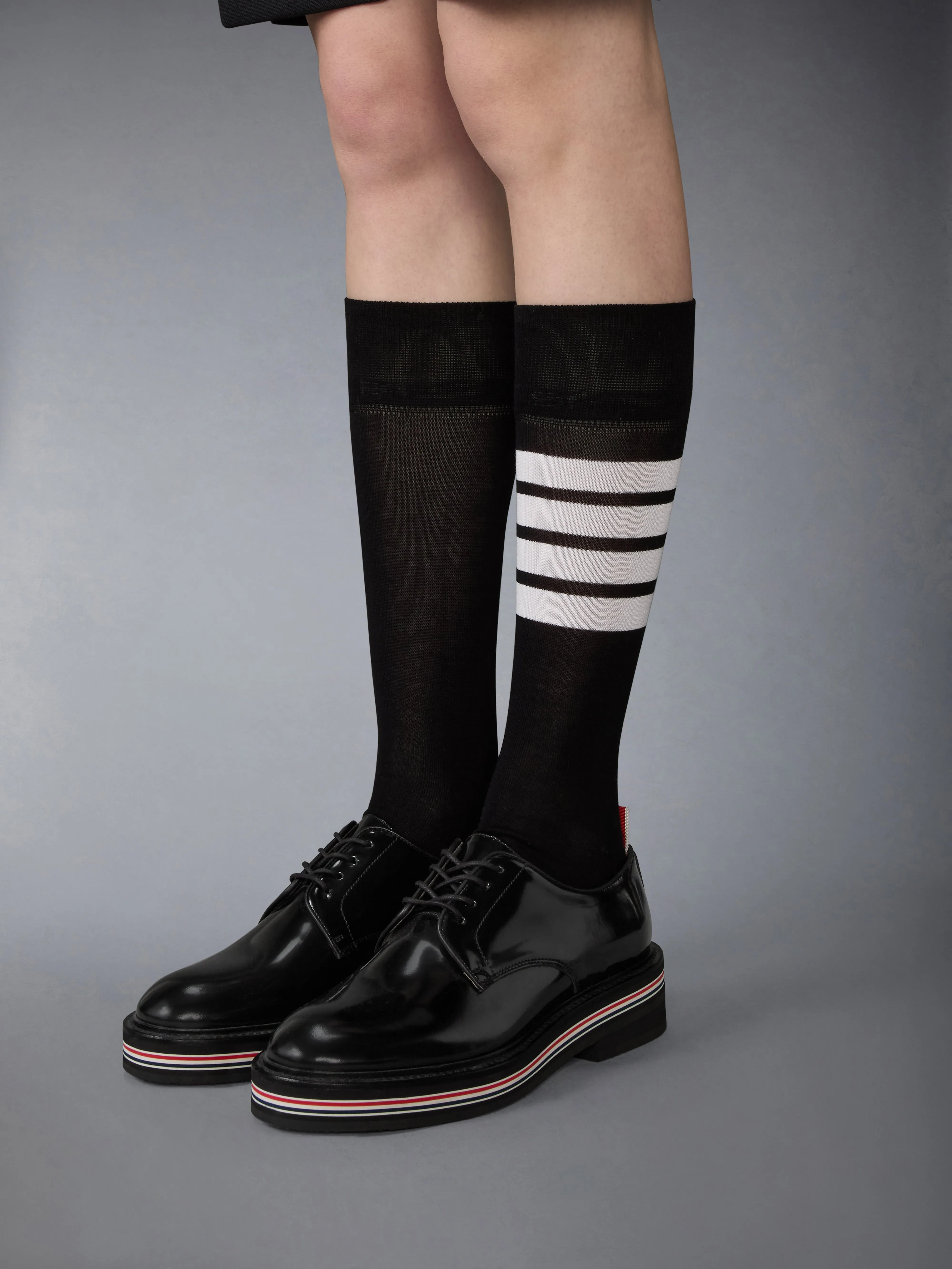 SOFT SPAZZOLATO RUBBER SOLE UNIFORM DERBY sold by Thom Browne product image thumbnail 4