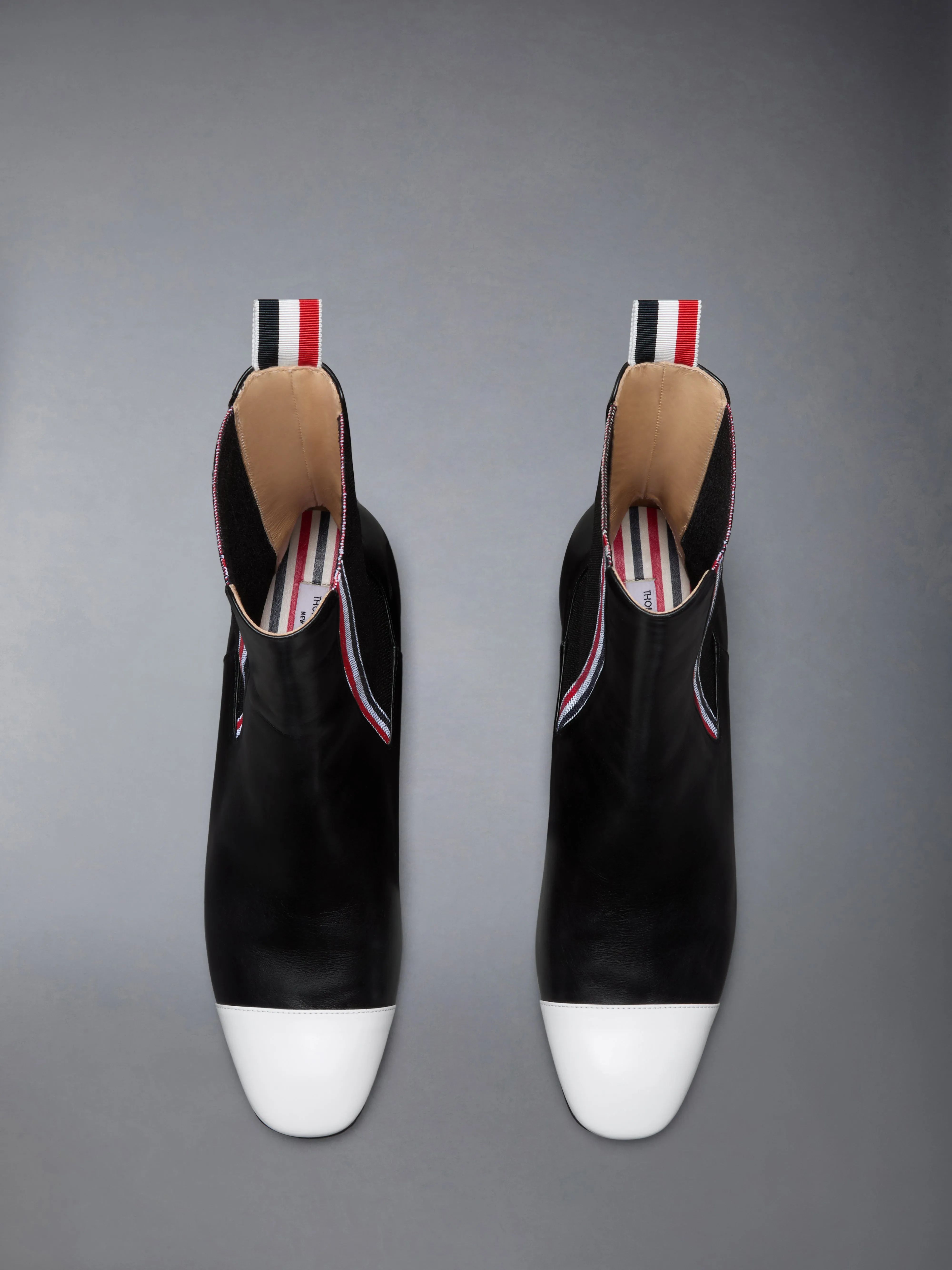 SHINY CALF RWB CHELSEA BOOT 40MM sold by Thom Browne product image thumbnail 5