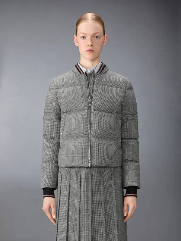 PRINCE OF WHALES FUNMIX WOOL DOWN FILLED  JACKET made by Thom Browne
