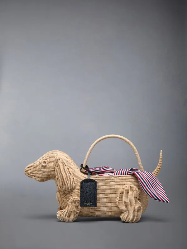 WICKER HECTOR BASKET BAG made by Thom Browne