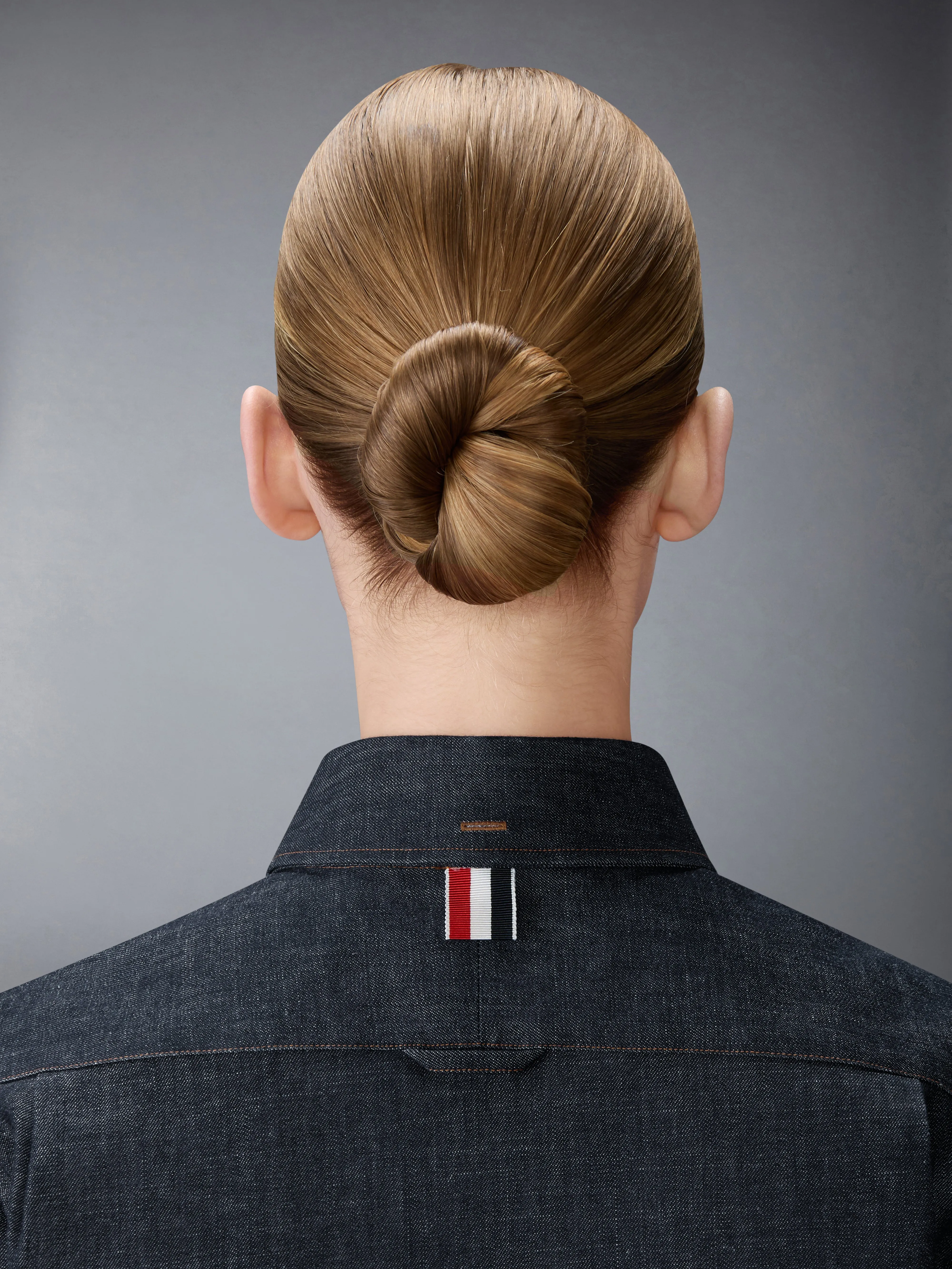 DENIM ARMBAND SHIRT sold by Thom Browne product image thumbnail 4