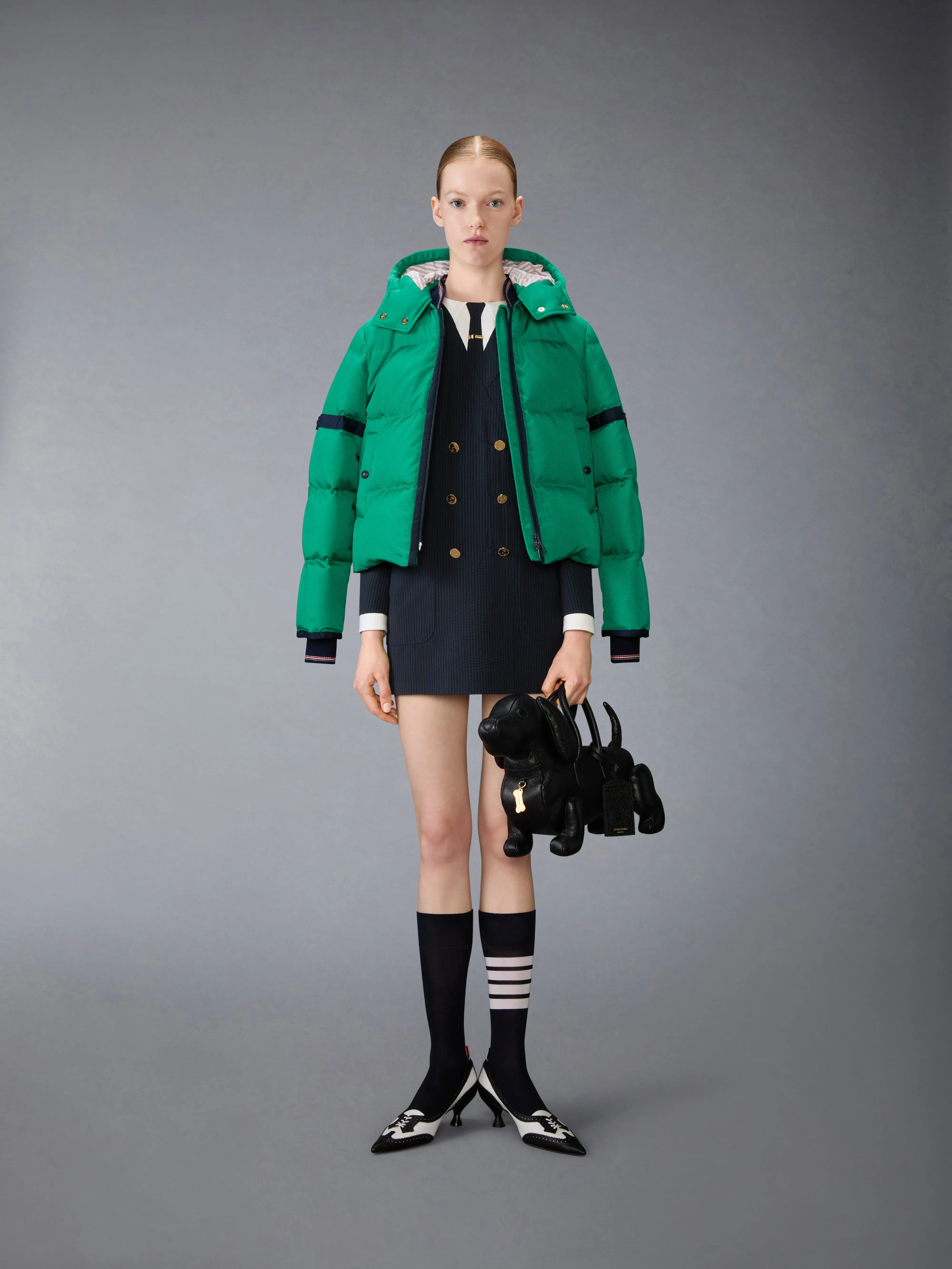 CORDURA DOWN FILLED ARMBAND JACKET sold by Thom Browne product image thumbnail 4