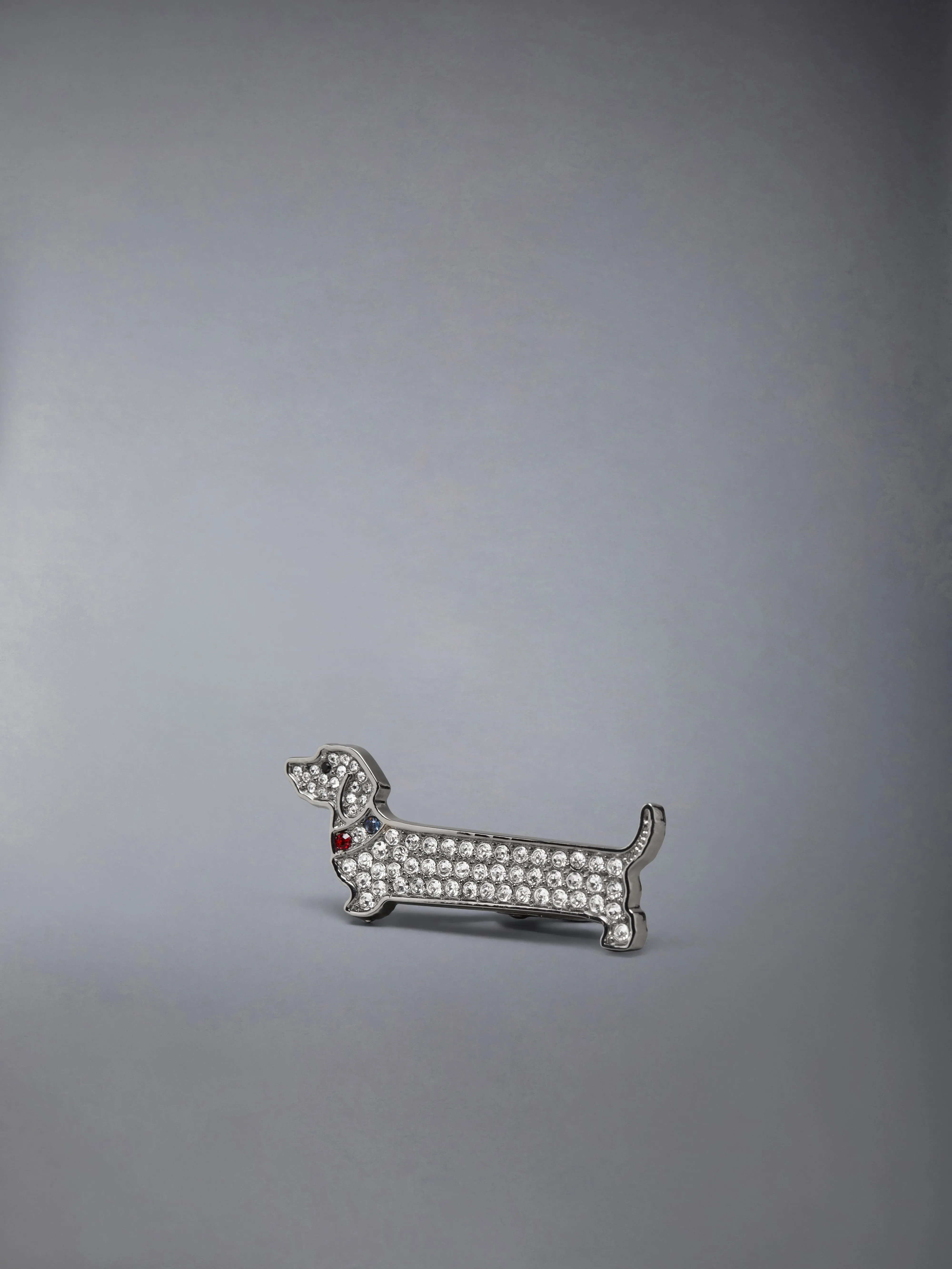 STERLING SILVER CRYSTLAL LIMOUSINE HECTOR TIE BAR sold by Thom Browne product image thumbnail 3