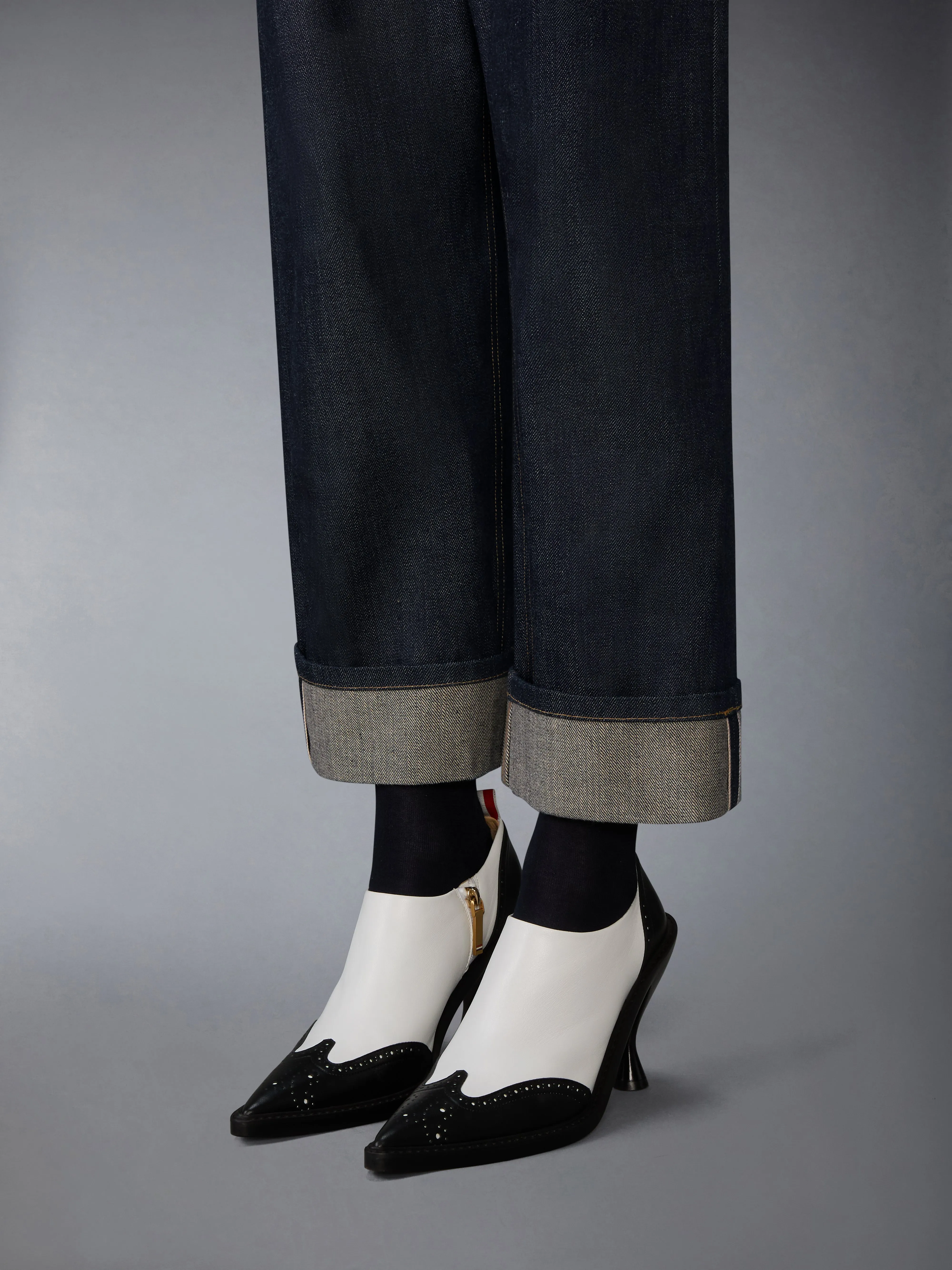 SELVEDGE DENIM 5-POCKET PANT sold by Thom Browne product image thumbnail 4