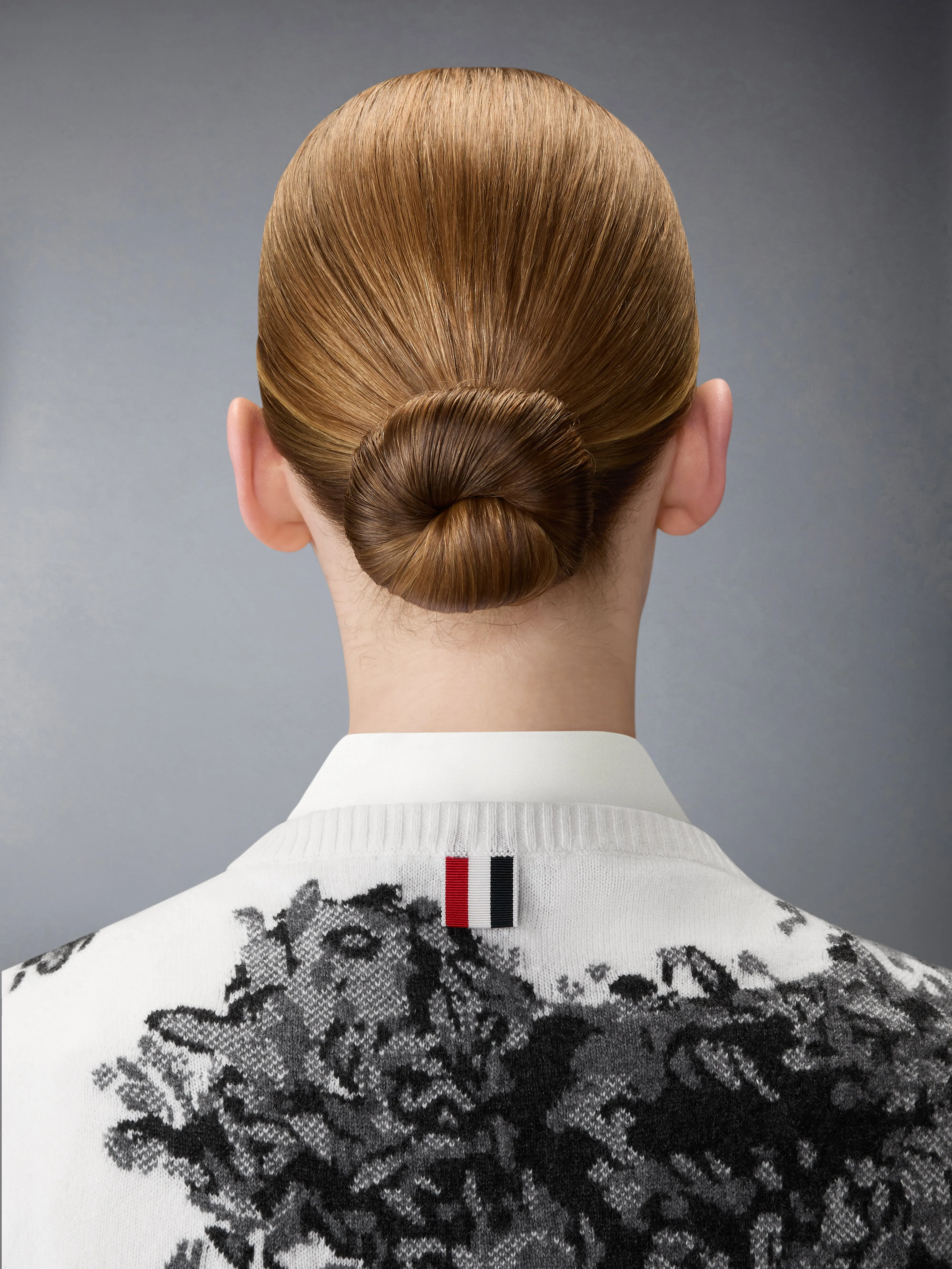 CASHMERE HECTOR TOILE SHELL TOP sold by Thom Browne product image thumbnail 4