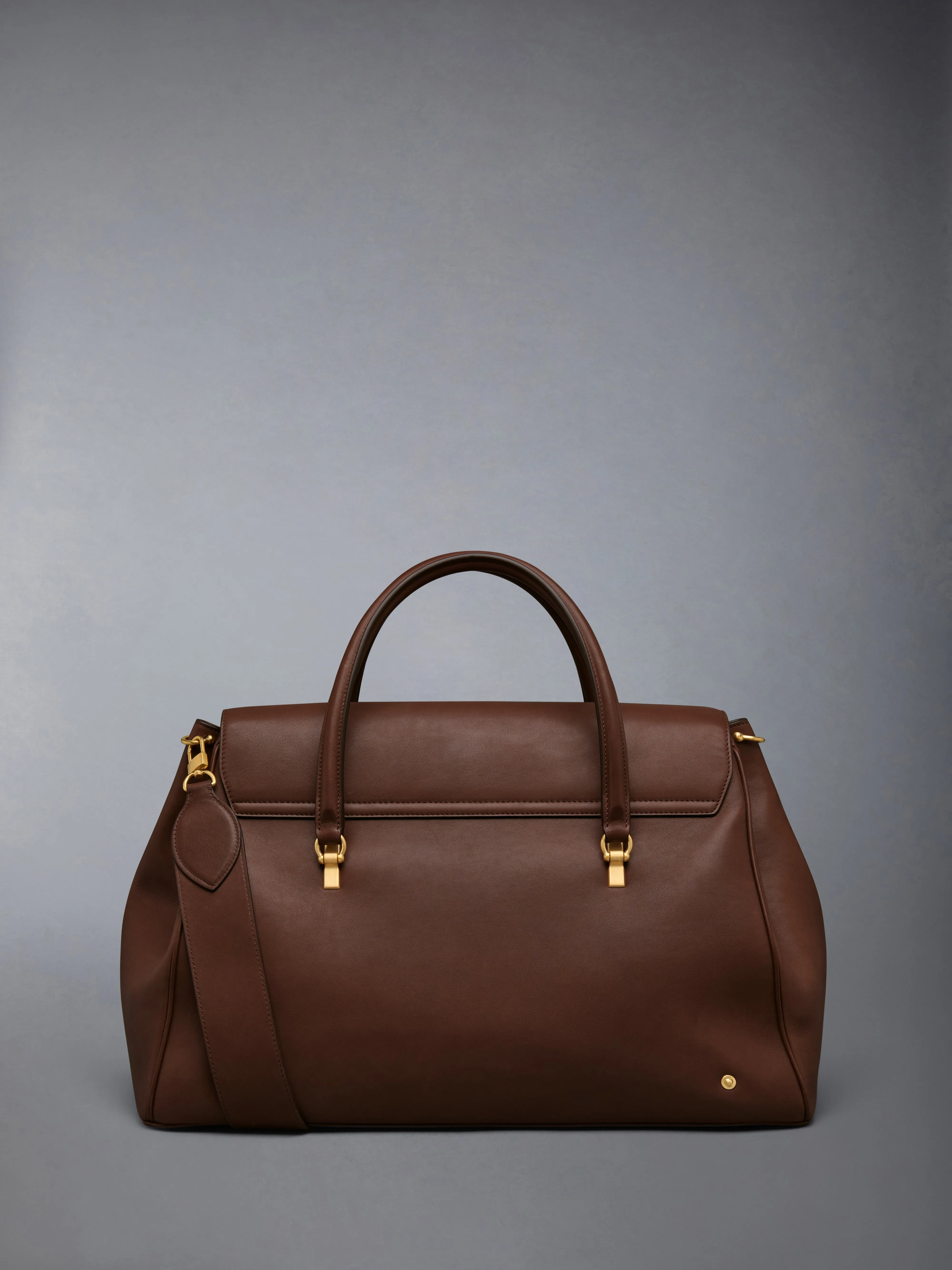 BOLTON WEEKENDER BAG IN SOFT CALF LEATHER sold by Thom Browne product image thumbnail 4