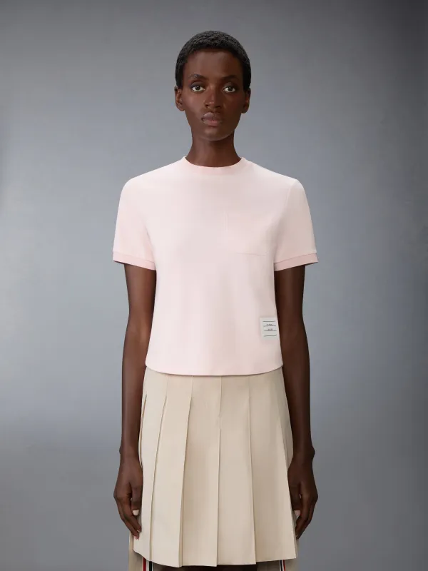 COTTON MILANO POCKET TEE made by Thom Browne