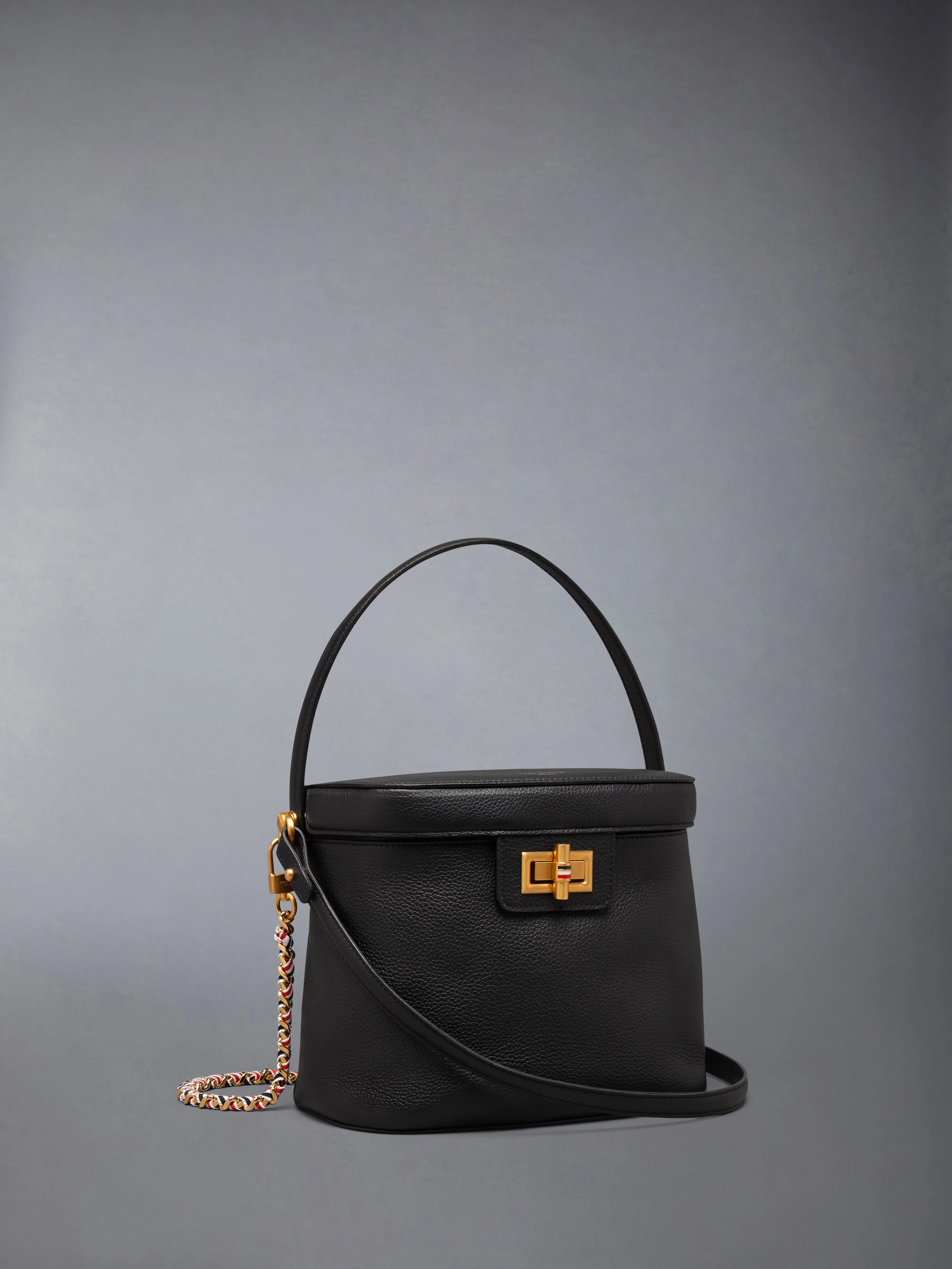 BOX BAG IN SOFT PEBBLE GRAIN LEATHER sold by Thom Browne product image thumbnail 2