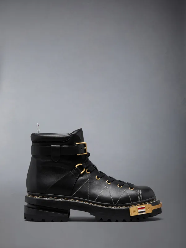 VITELLO CALF HIKING SOLE BOOT sold by Thom Browne