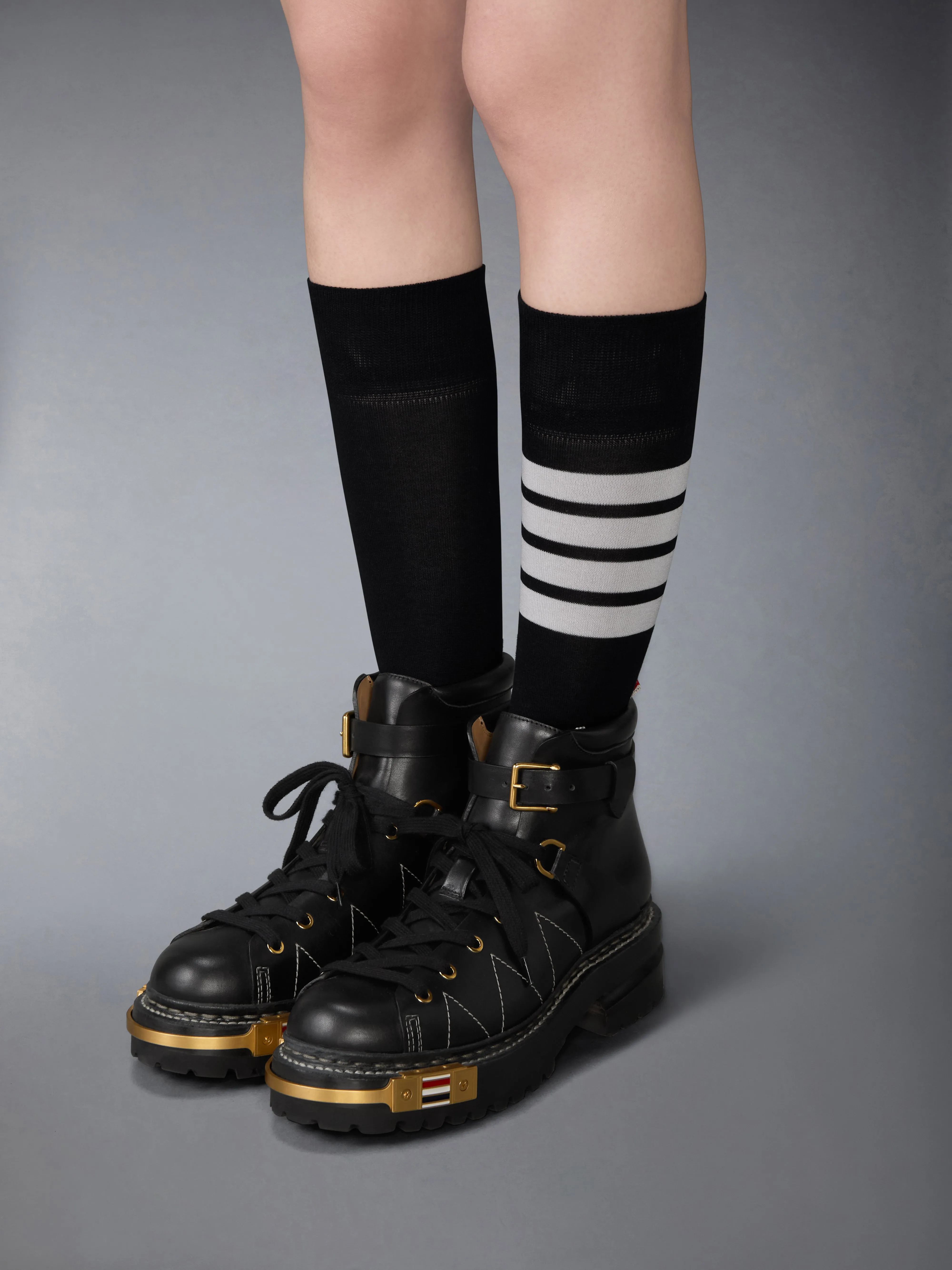 VITELLO CALF HIKING SOLE BOOT sold by Thom Browne product image thumbnail 3