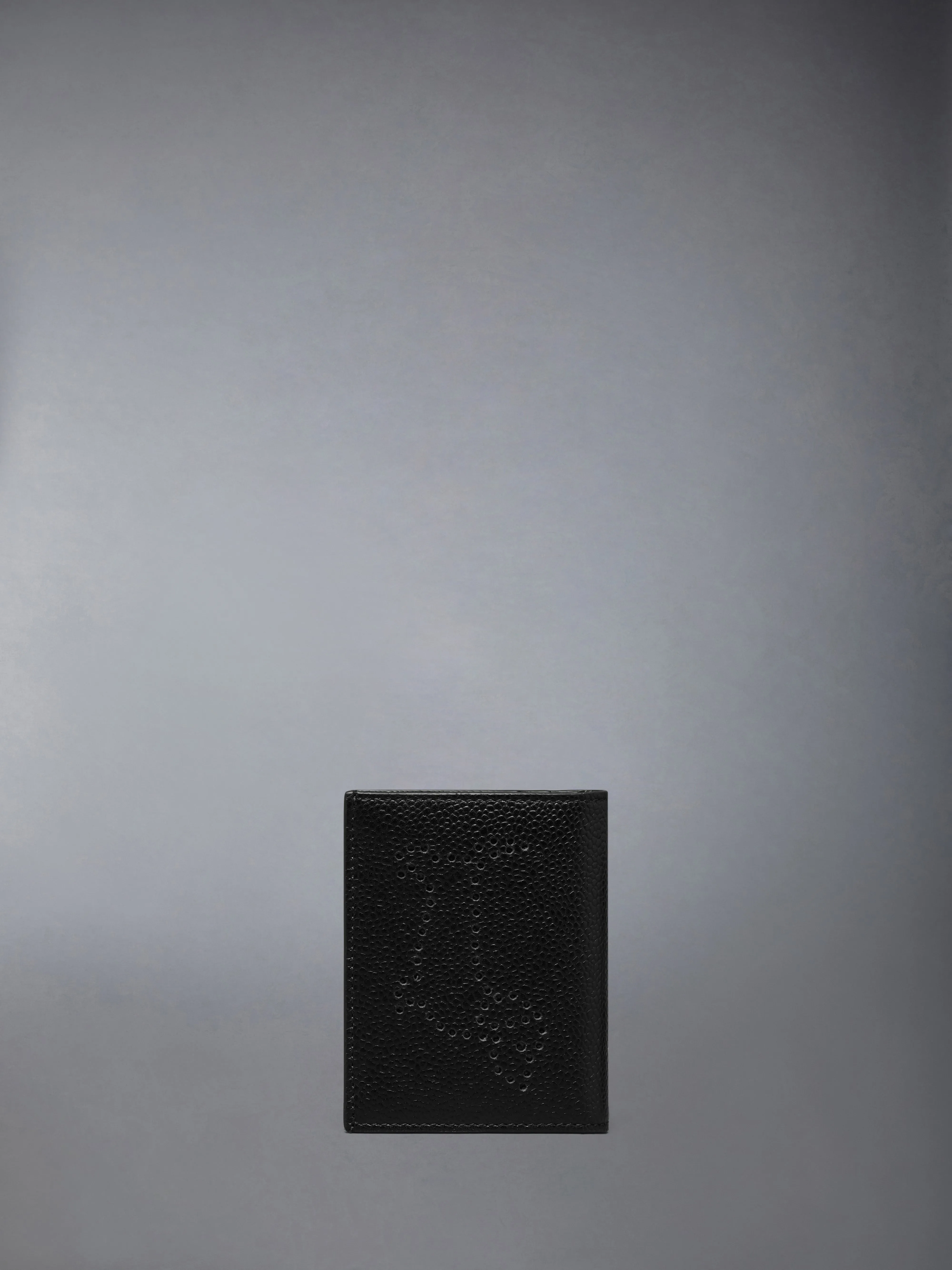 PEBBLE GRAIN HECTOR DOUBLE CARD HOLDER sold by Thom Browne product image thumbnail 2