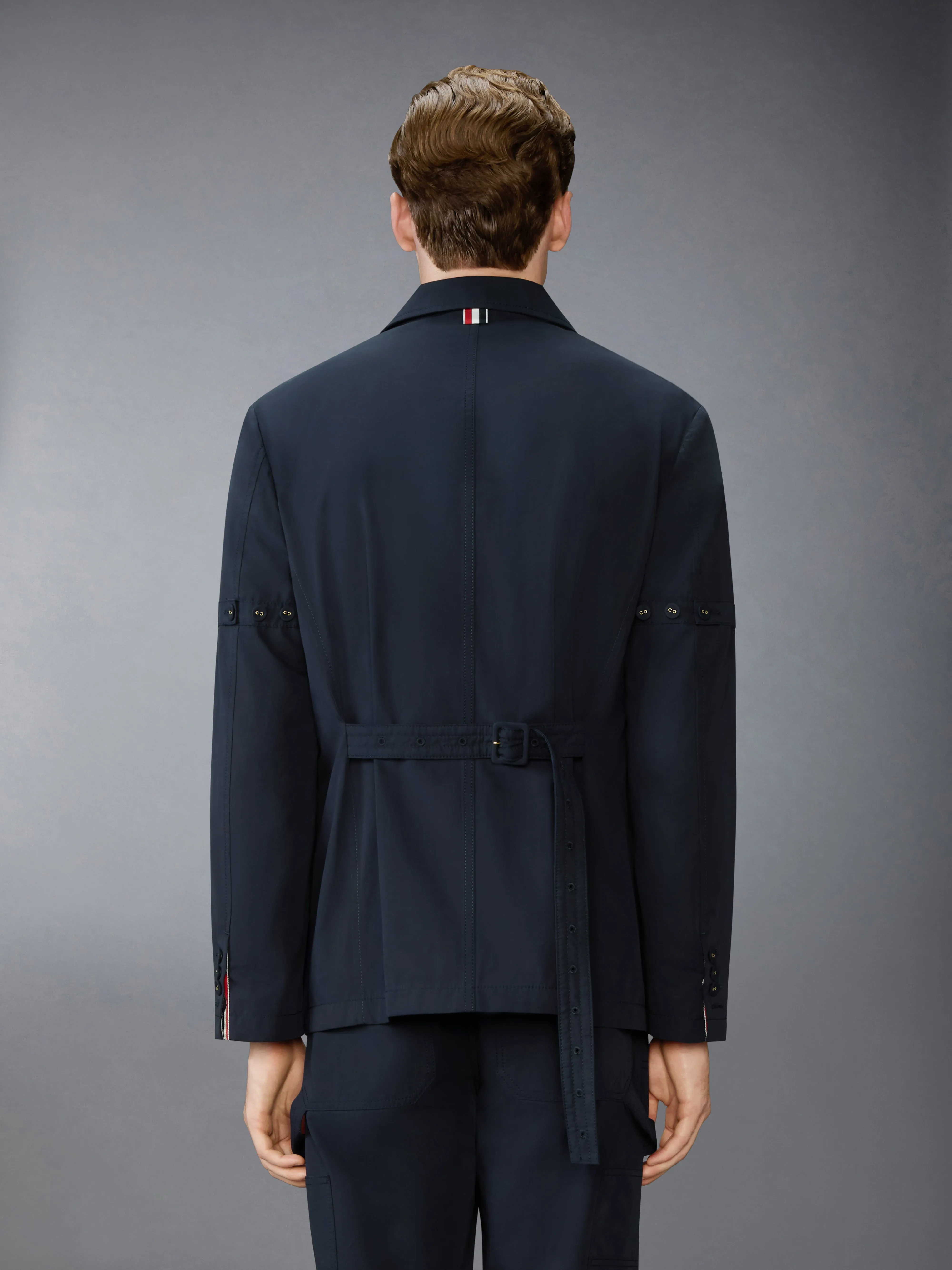 COTTON SUITING ARMBAND UNCONSTRUCTED SPORTCOAT sold by Thom Browne product image thumbnail 2