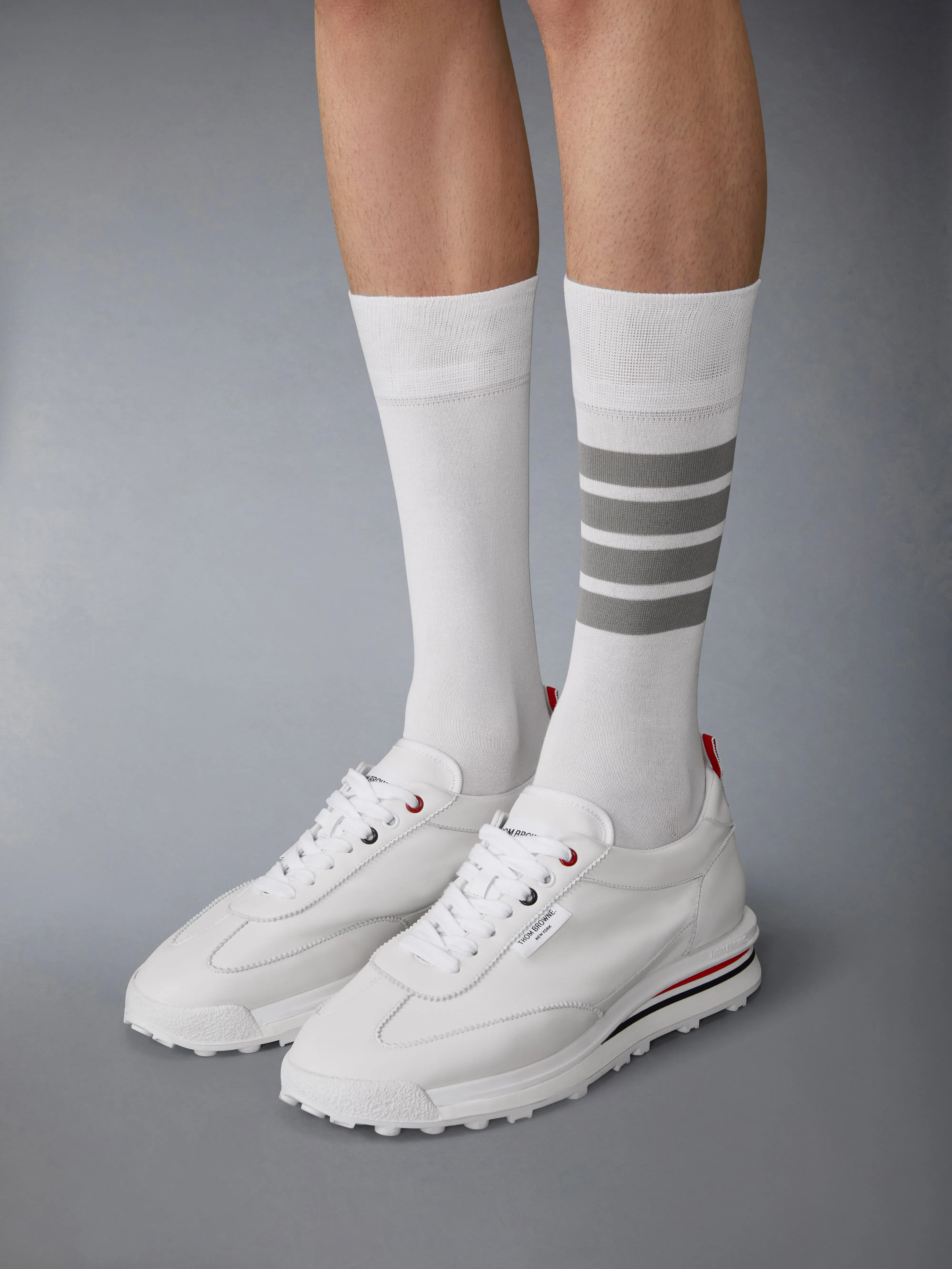 SOFT NAPPA RWB TECH RUNNER SNEAKER sold by Thom Browne product image thumbnail 4