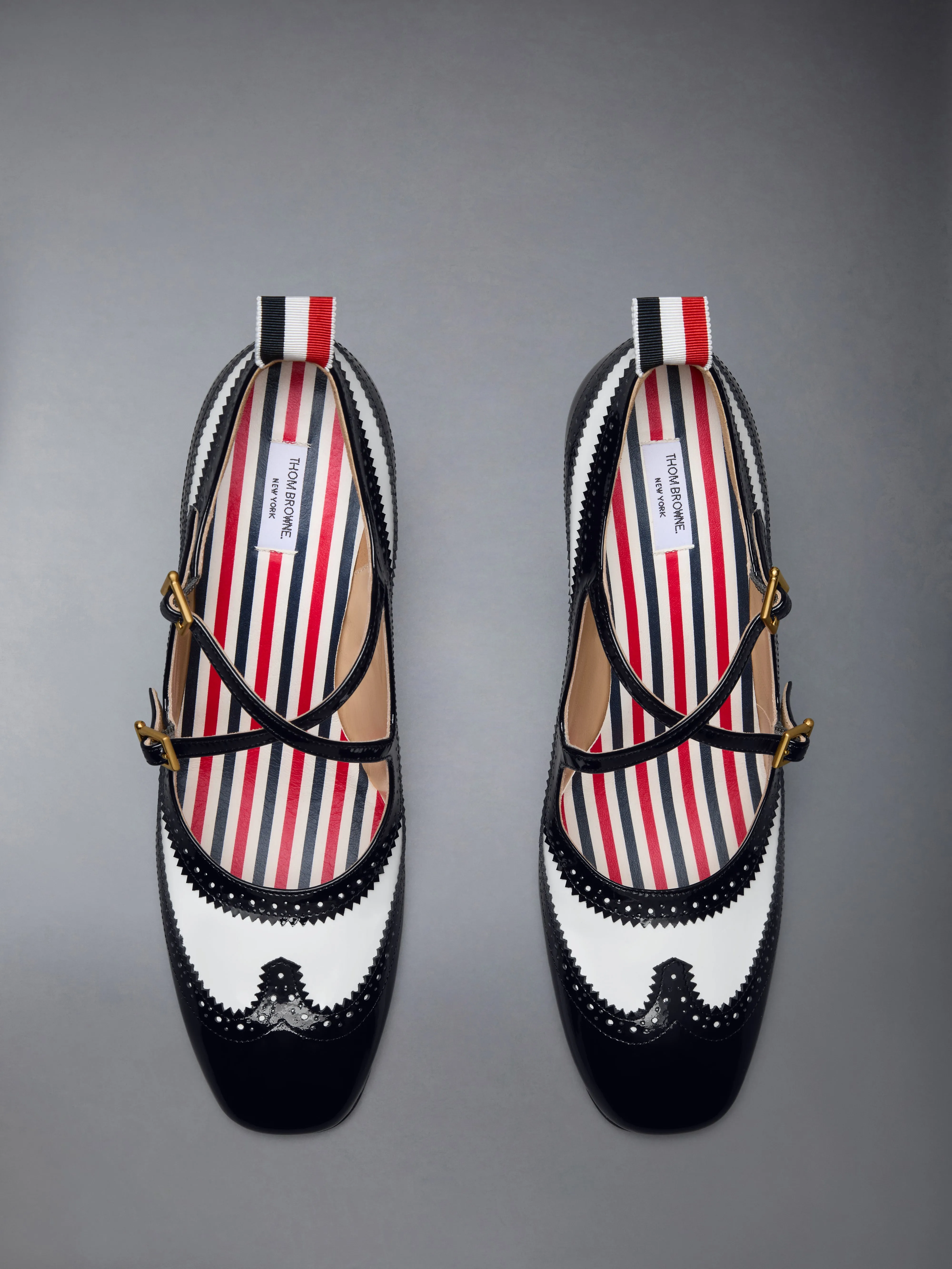 LEATHER CRISS CROSS THOM JOHN 75MM sold by Thom Browne product image thumbnail 5