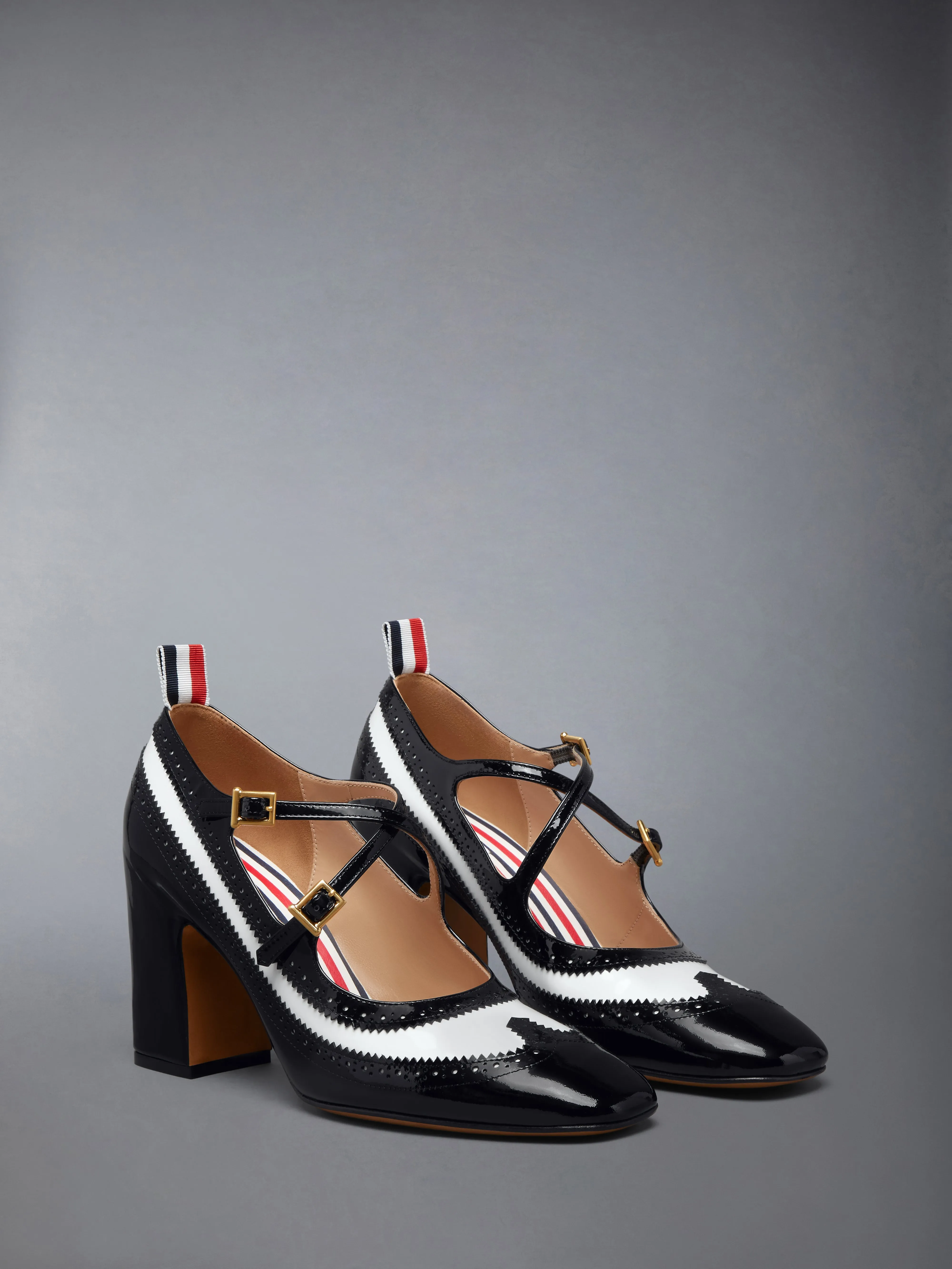 LEATHER CRISS CROSS THOM JOHN 75MM sold by Thom Browne product image thumbnail 2