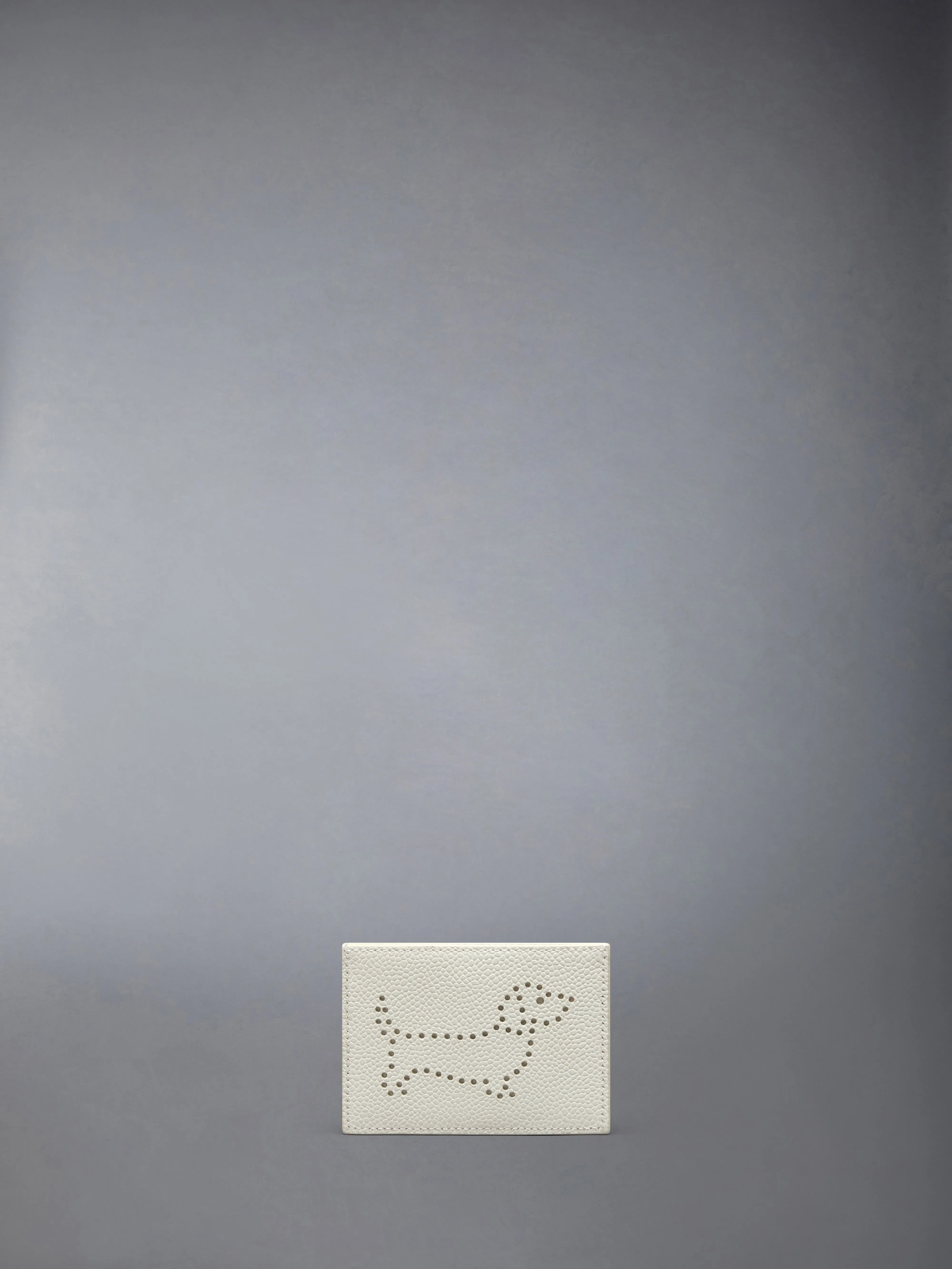 PEBBLE GRAIN HECTOR SINGLE CARD HOLDER sold by Thom Browne product image thumbnail 2