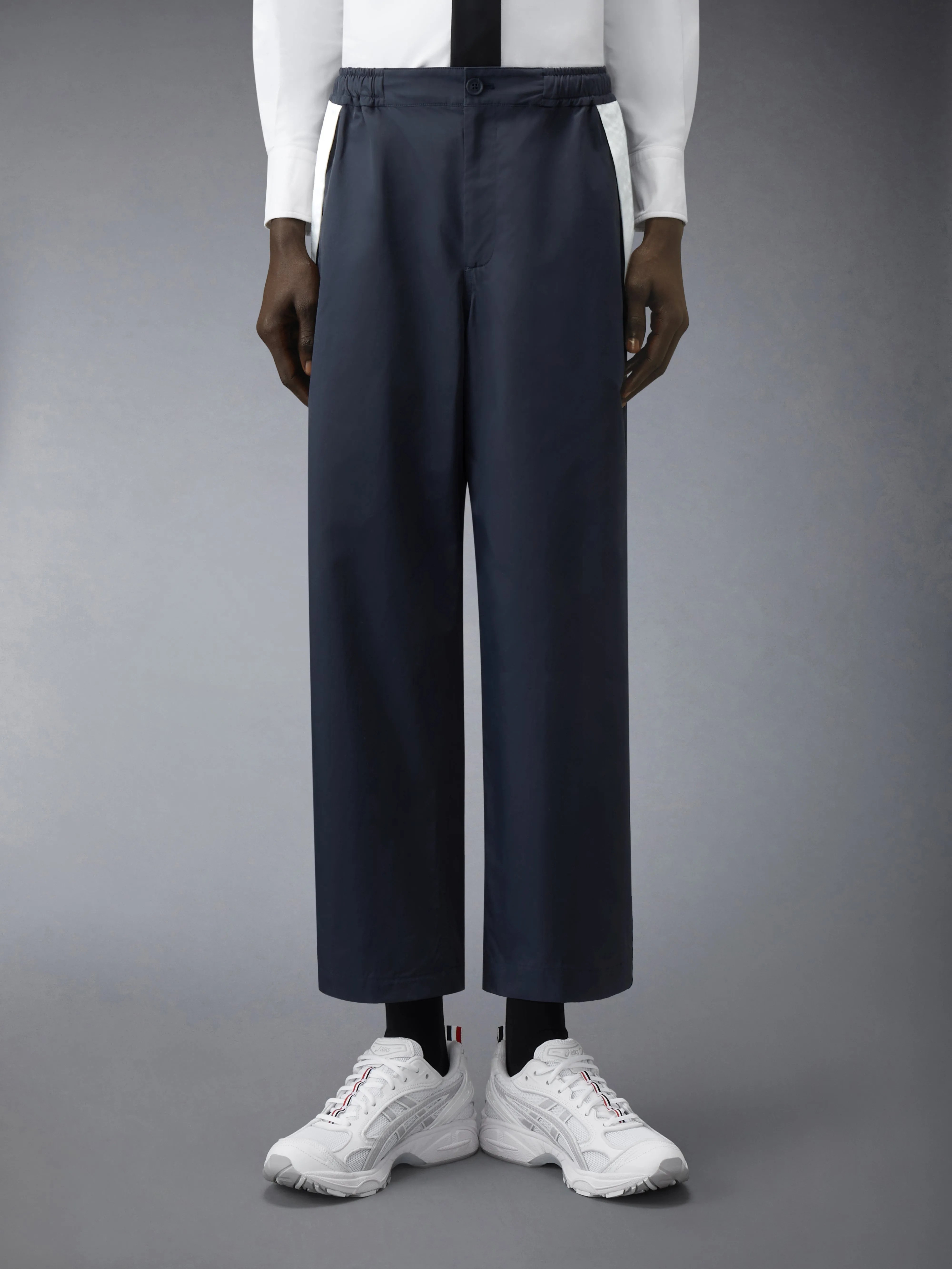 POLY TECH TRACK PANT sold by Thom Browne product image thumbnail 2